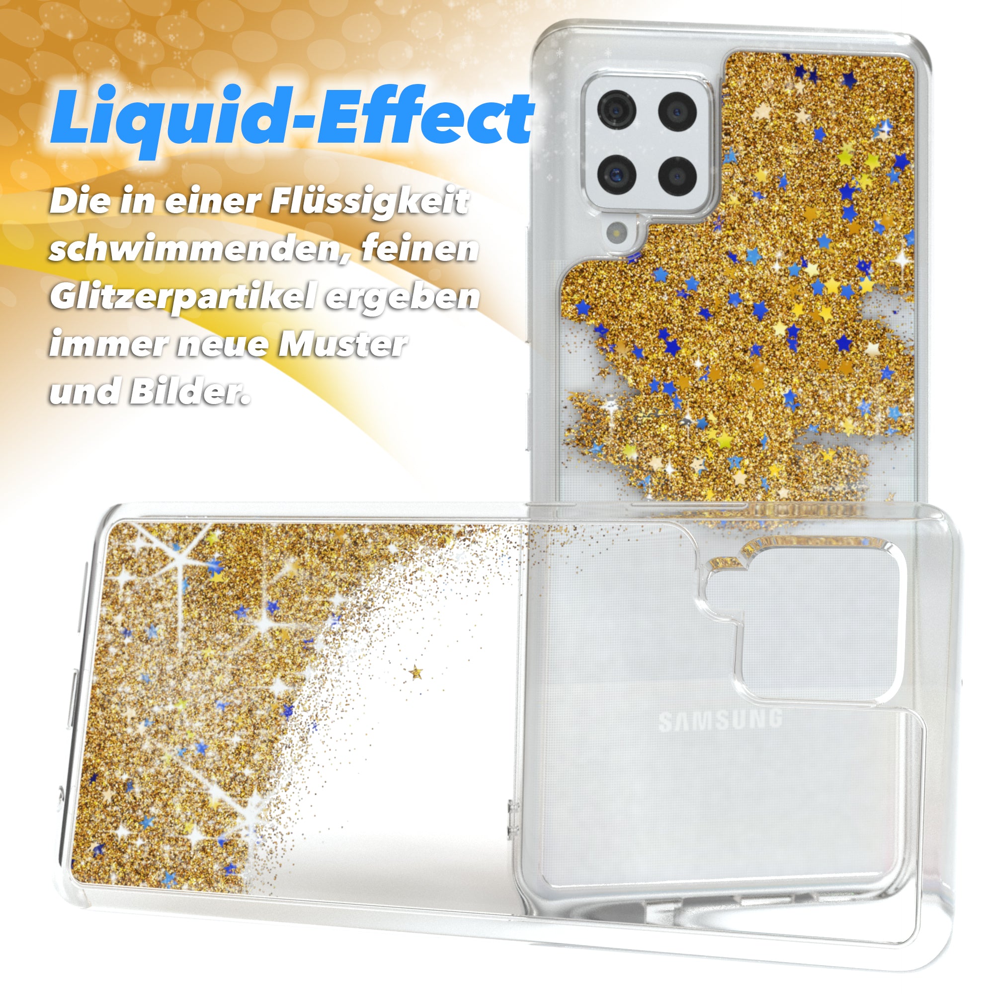 Galaxy A42 5G Glitzerhülle