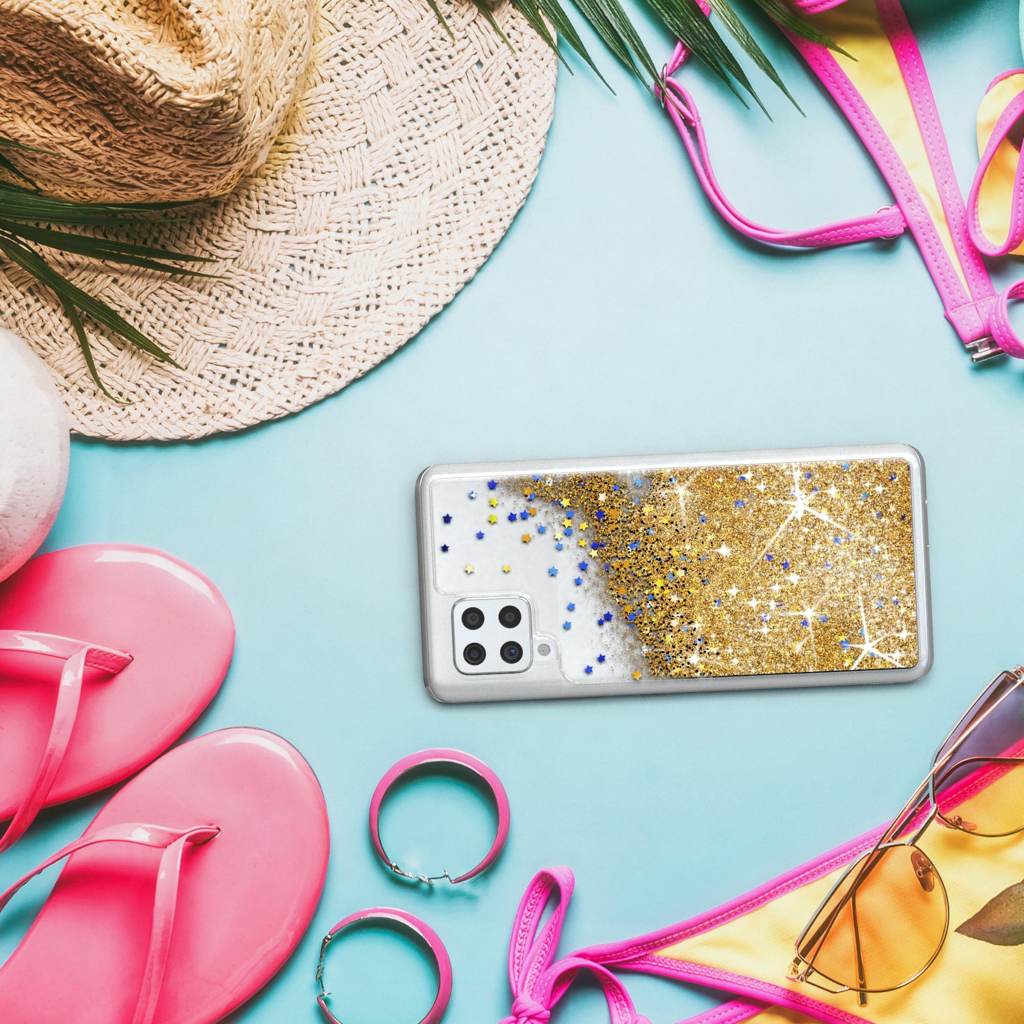 Galaxy A42 5G Glitzerhülle