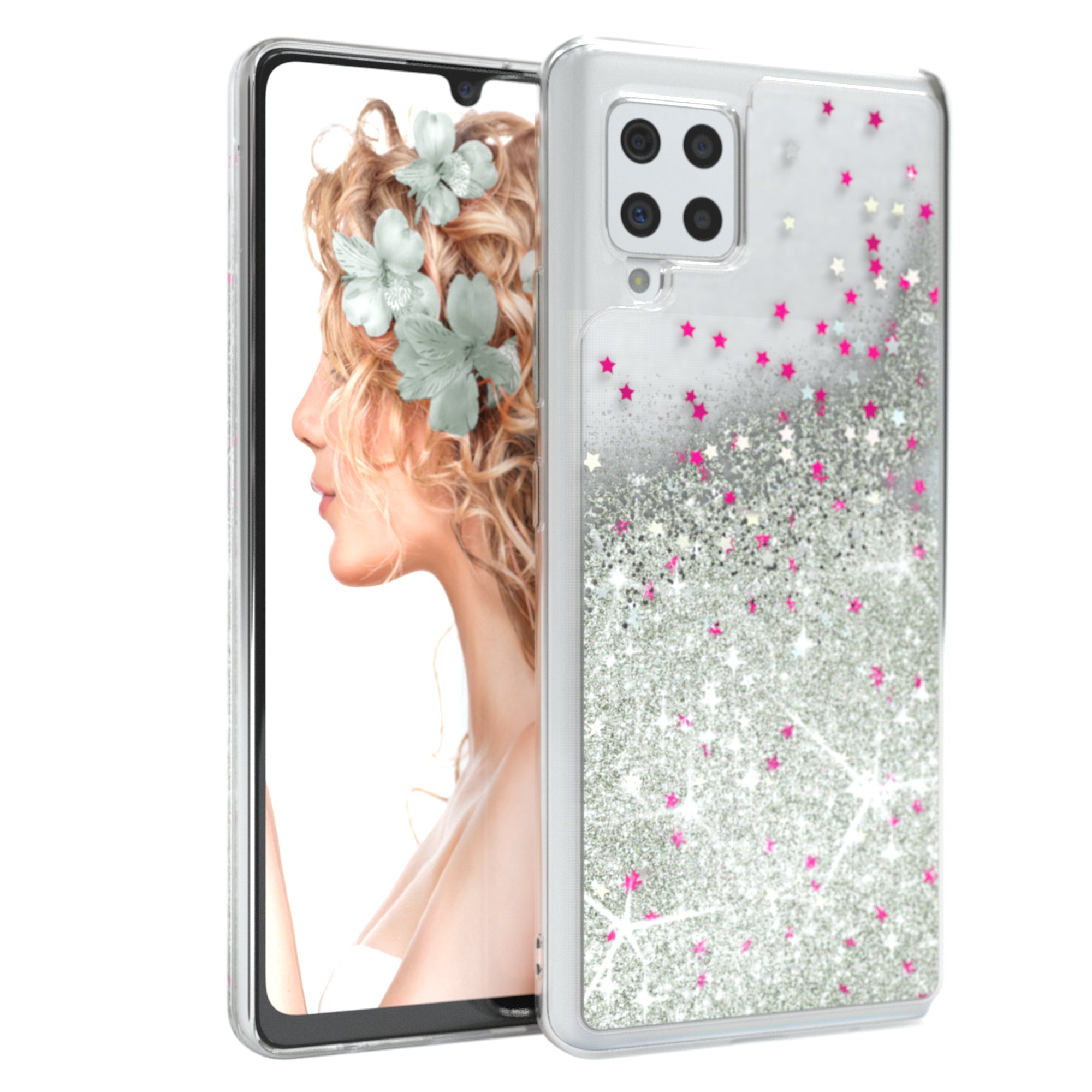 Galaxy A42 5G Glitzerhülle