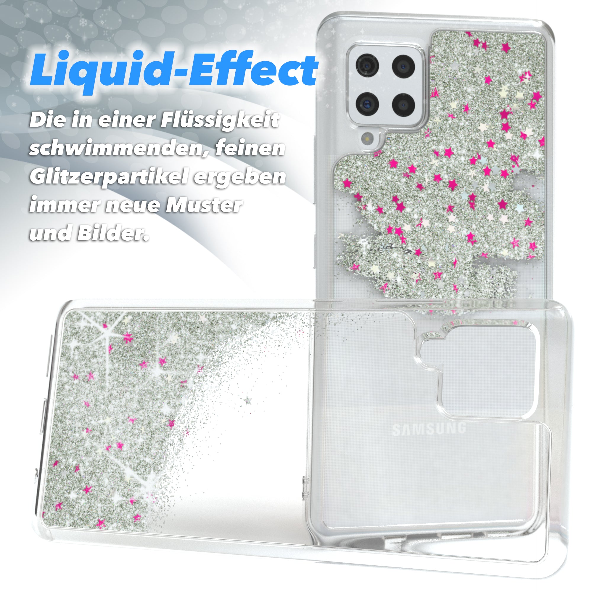 Galaxy A42 5G Glitzerhülle