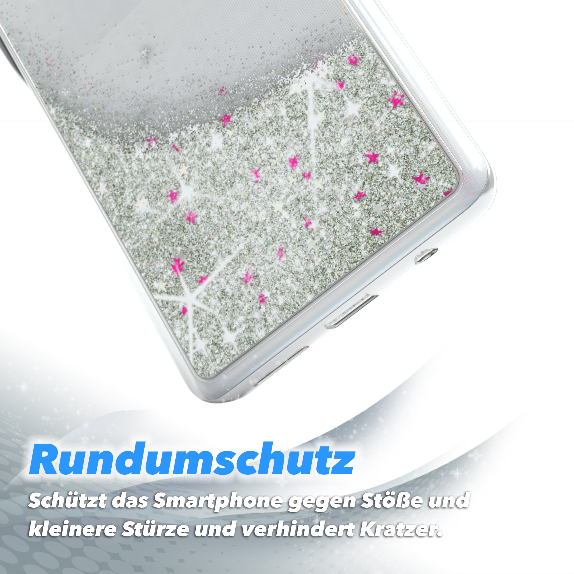 Galaxy A42 5G Glitzerhülle