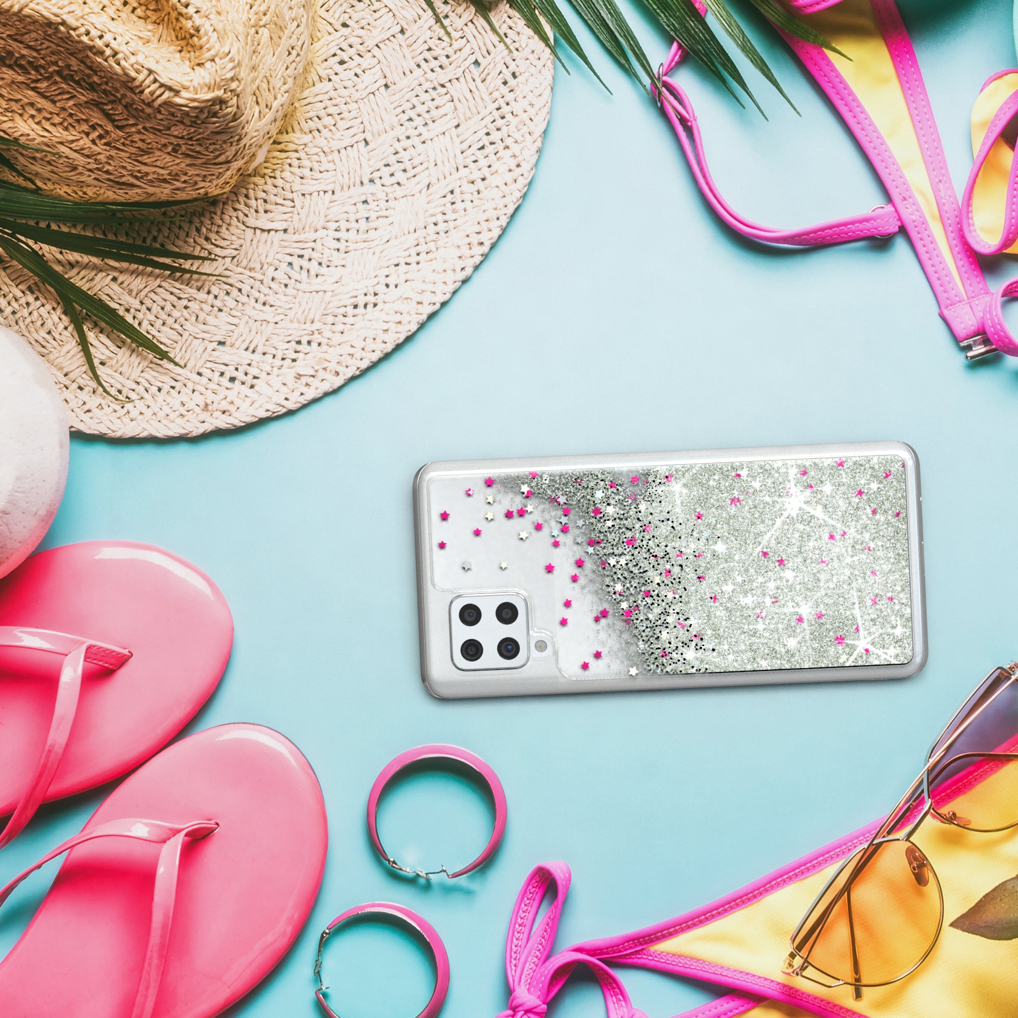 Galaxy A42 5G Glitzerhülle