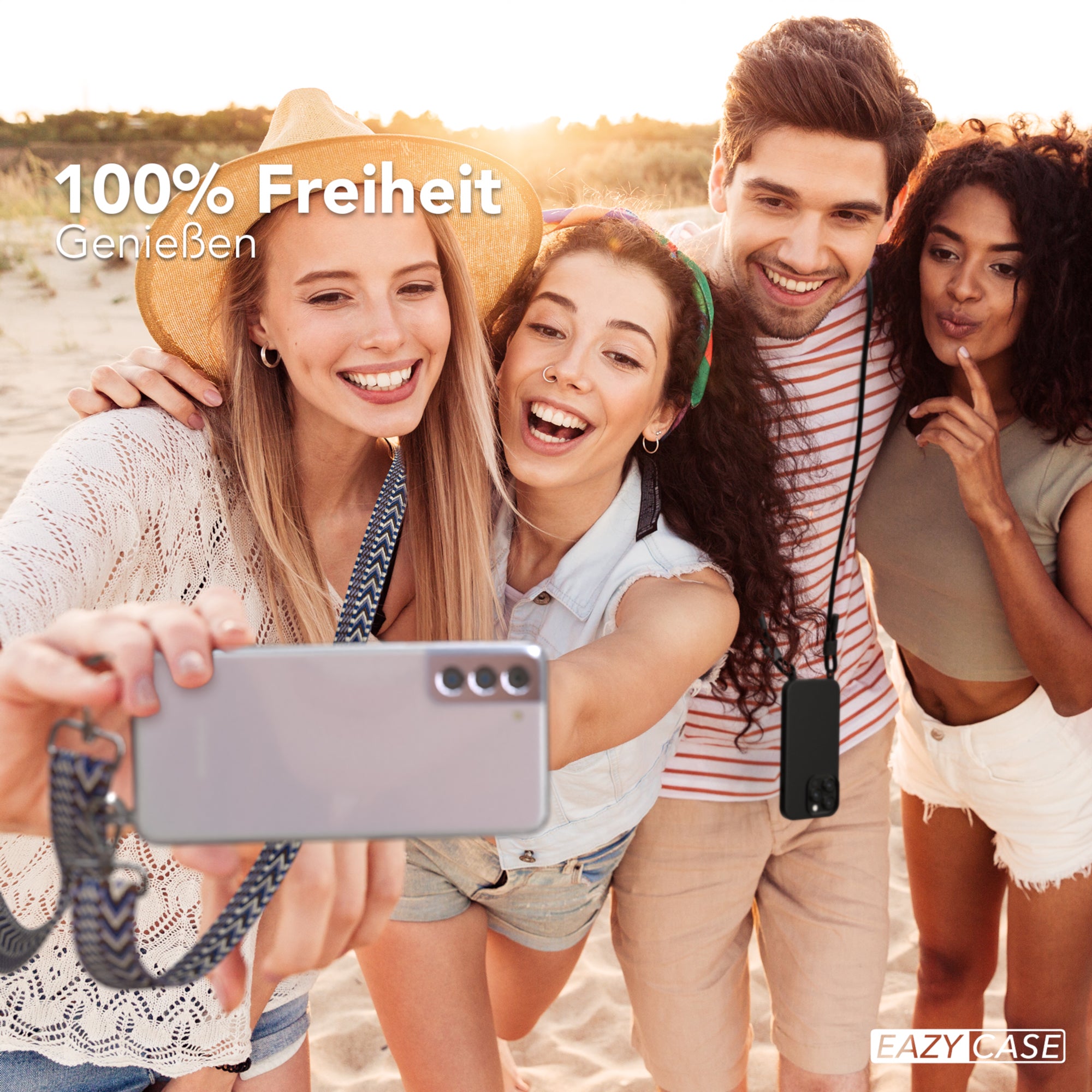 Galaxy S21 Plus 5G Hülle + Boho Band