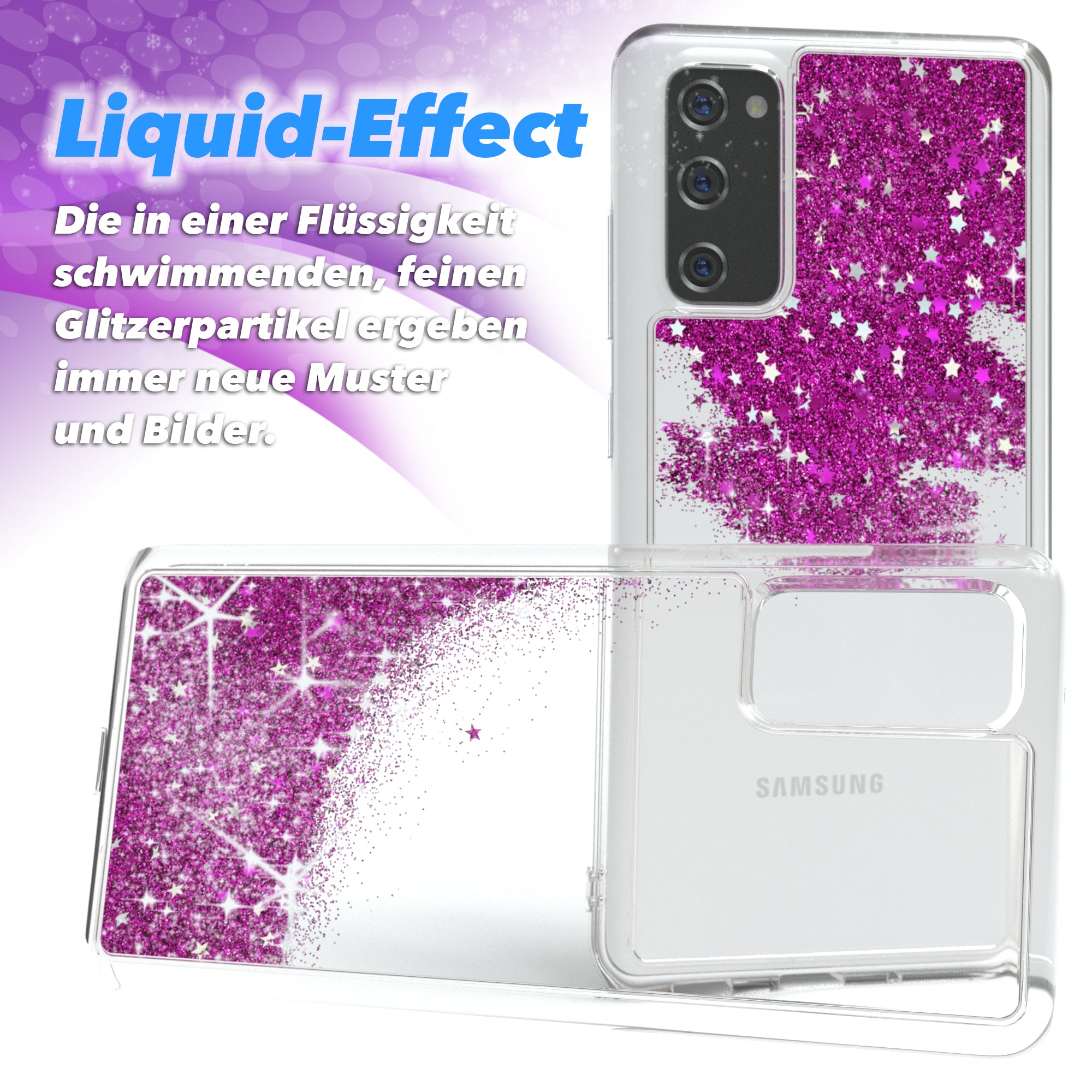 Galaxy S20 FE / S20 FE 5G Glitzerhülle