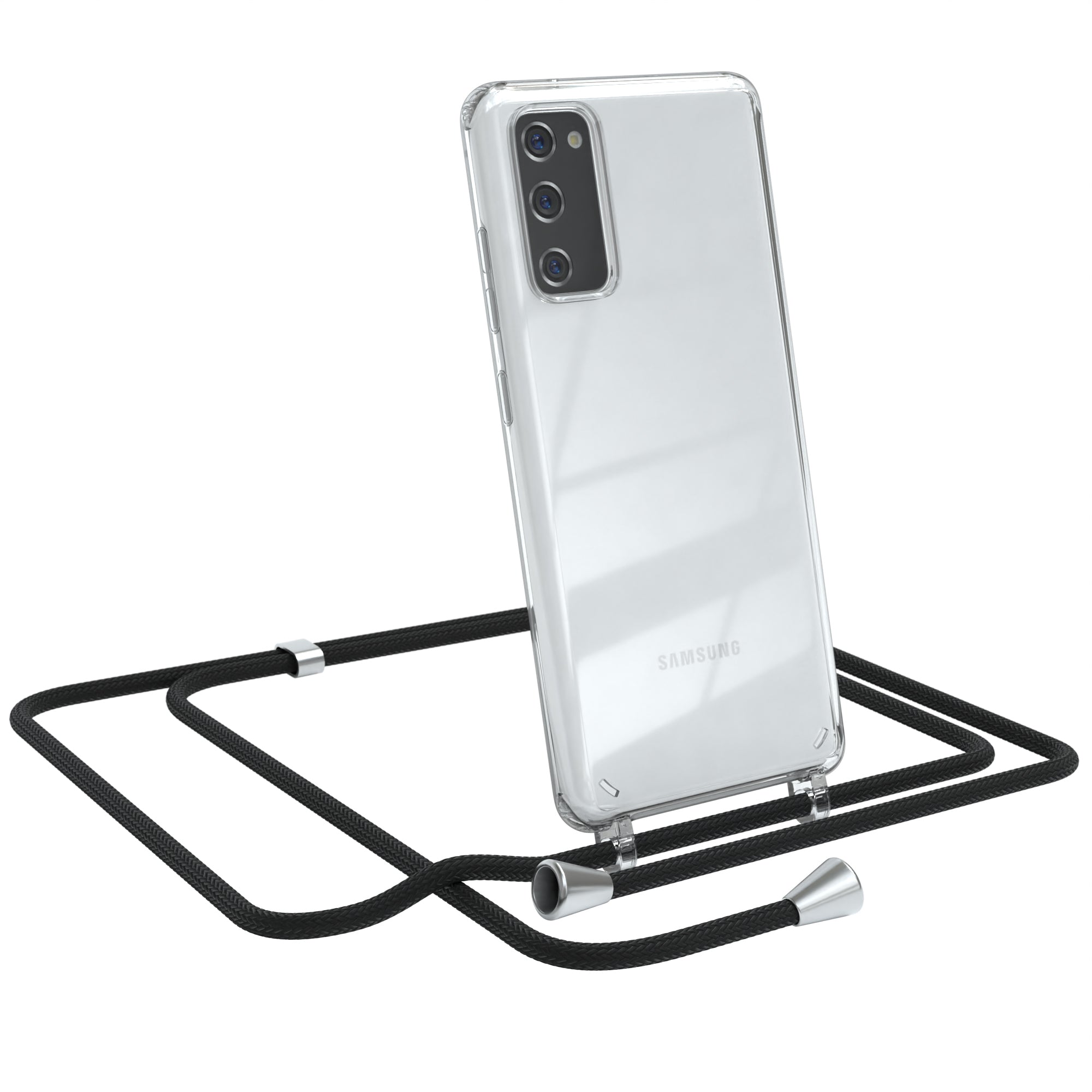 Galaxy S20 FE / S20 FE 5G transparente Hülle + Kordel
