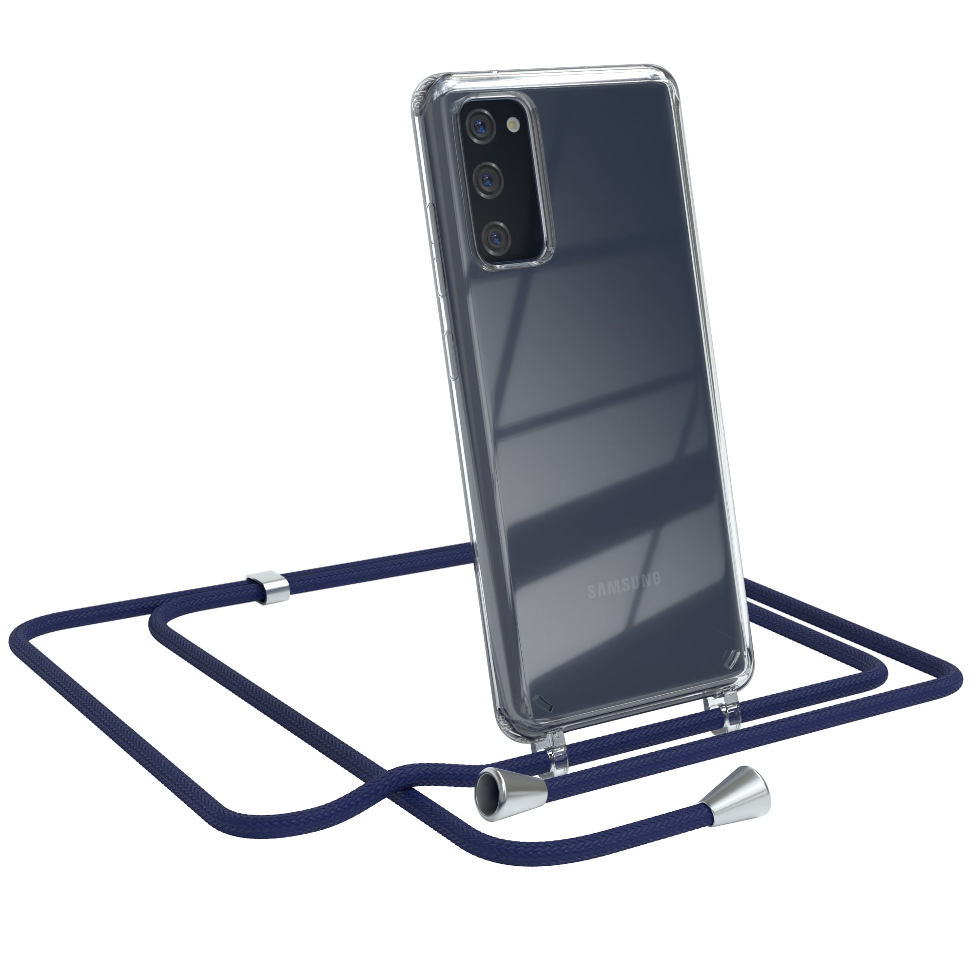 Galaxy S20 FE / S20 FE 5G transparente Hülle + Kordel