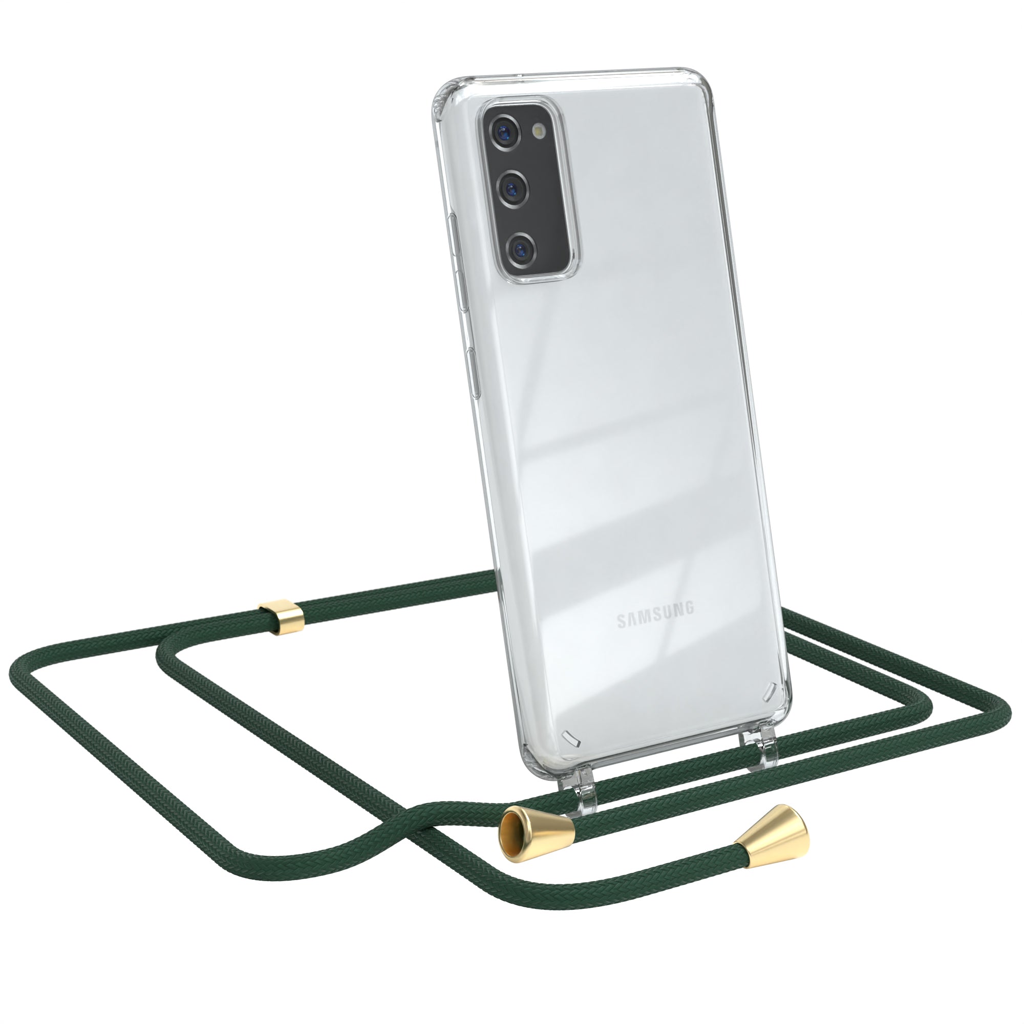 Galaxy S20 FE / S20 FE 5G transparente Hülle + Kordel