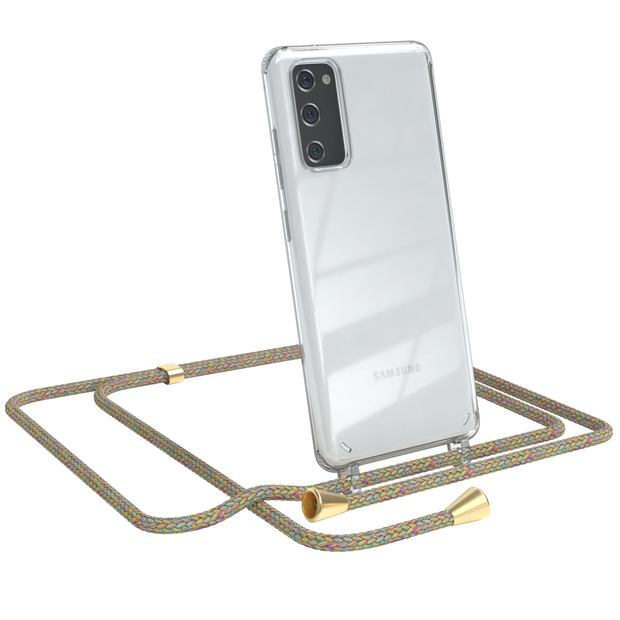 Galaxy S20 FE / S20 FE 5G transparente Hülle + Kordel