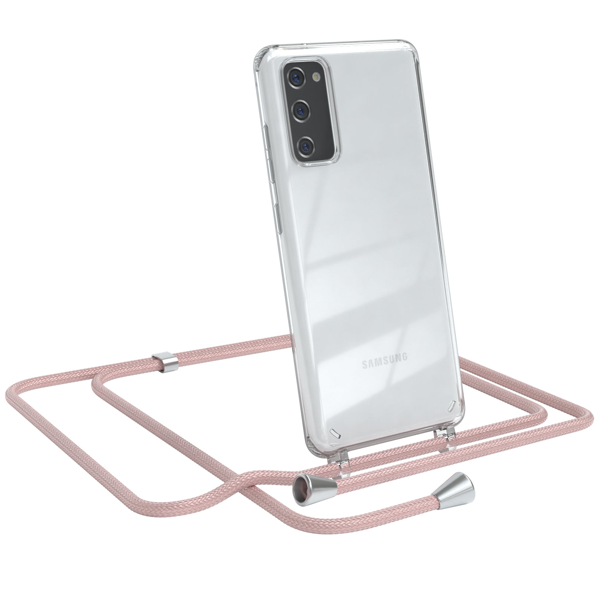 Galaxy S20 FE / S20 FE 5G transparente Hülle + Kordel