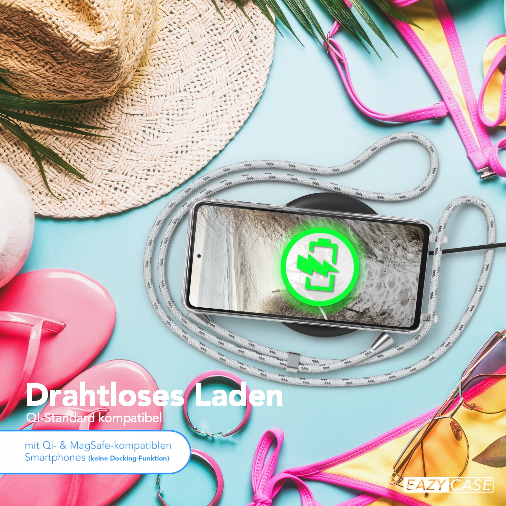 Galaxy S20 FE / S20 FE 5G transparente Hülle + Kordel