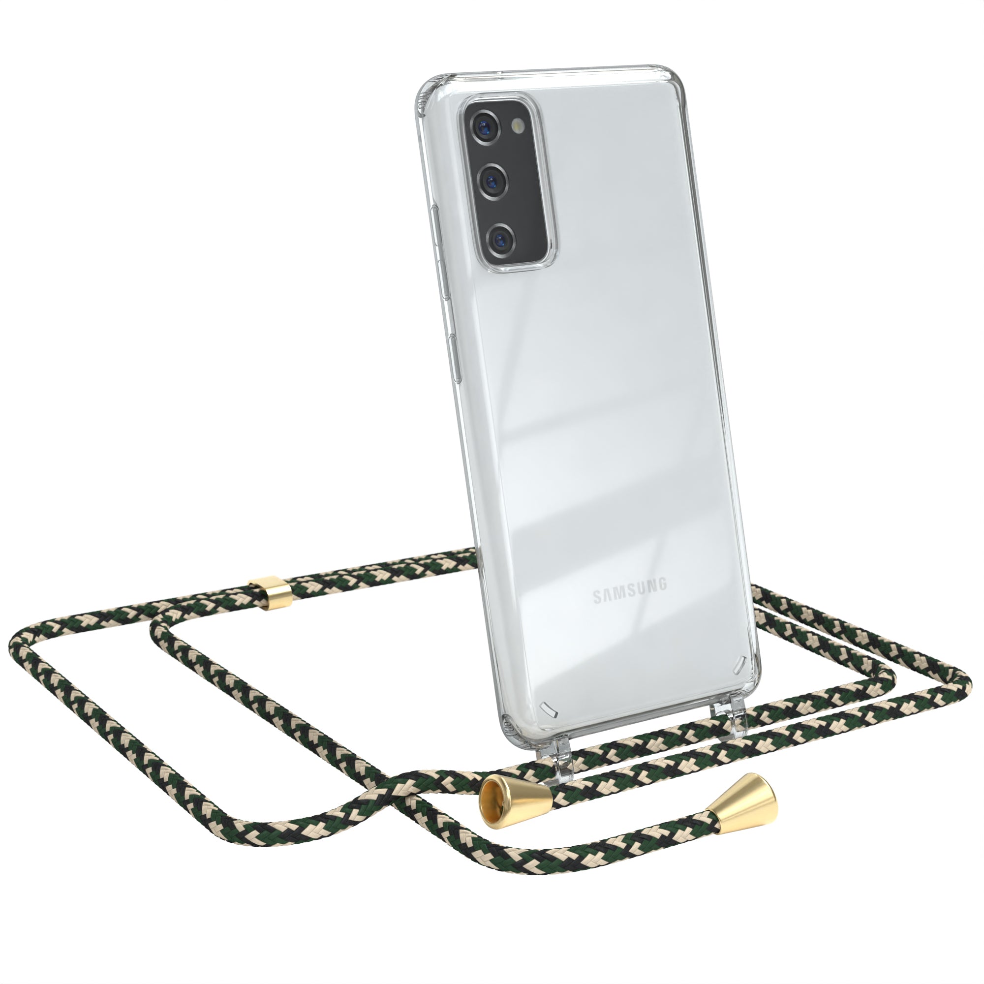 Galaxy S20 FE / S20 FE 5G transparente Hülle + Kordel