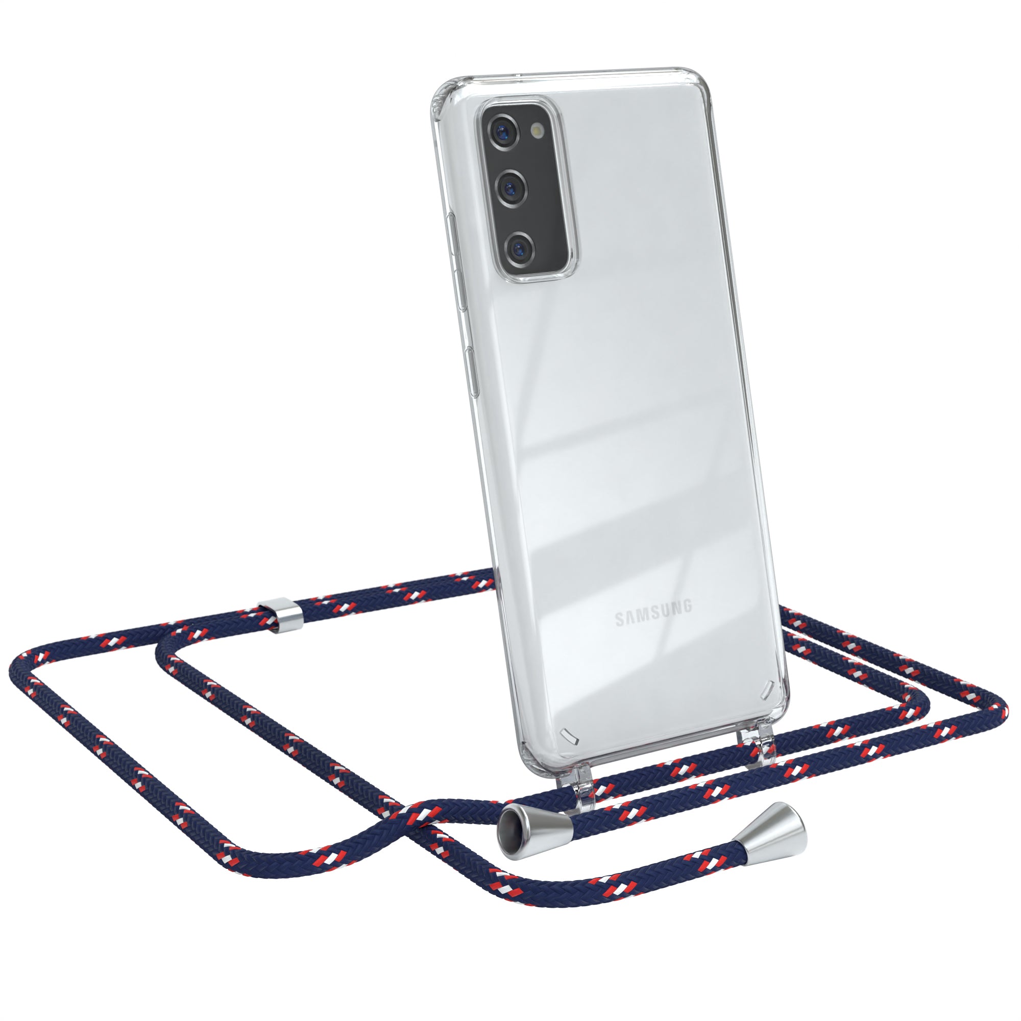 Galaxy S20 FE / S20 FE 5G transparente Hülle + Kordel