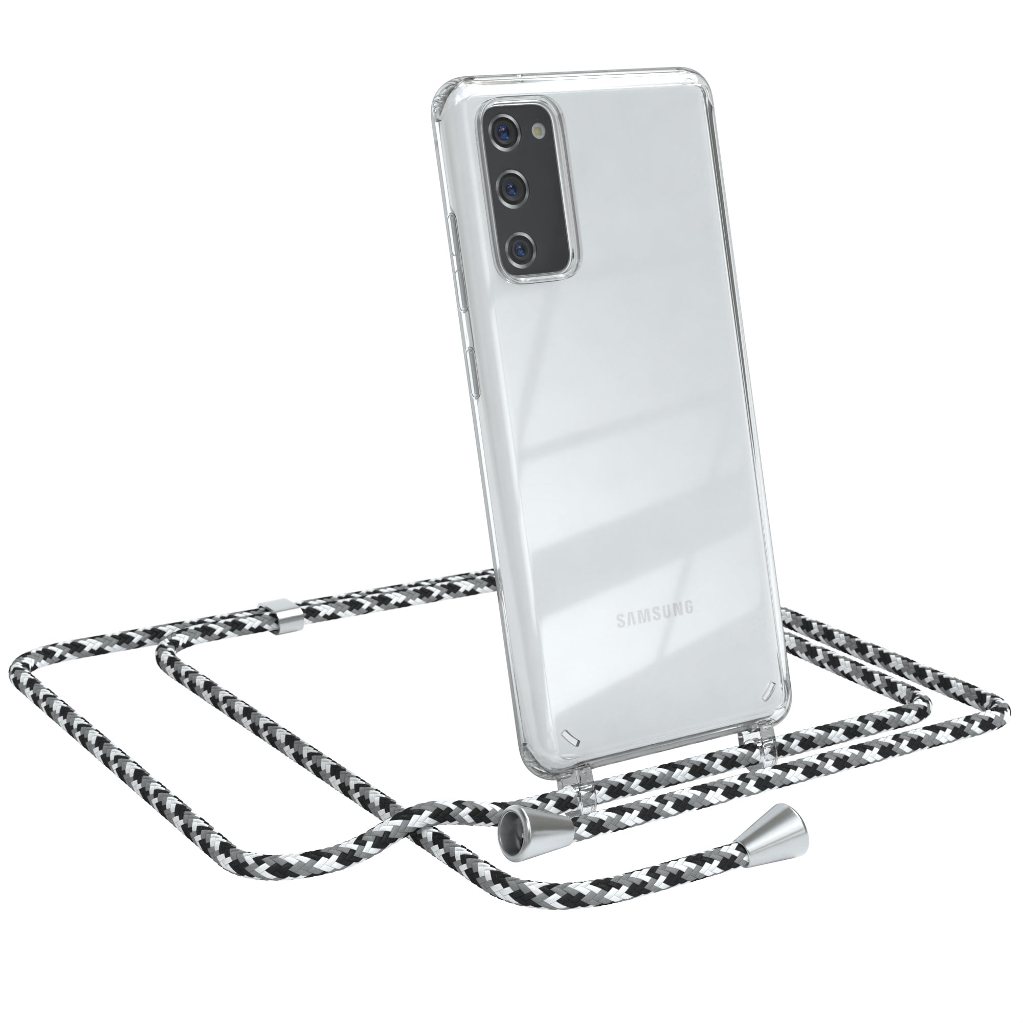 Galaxy S20 FE / S20 FE 5G transparente Hülle + Kordel