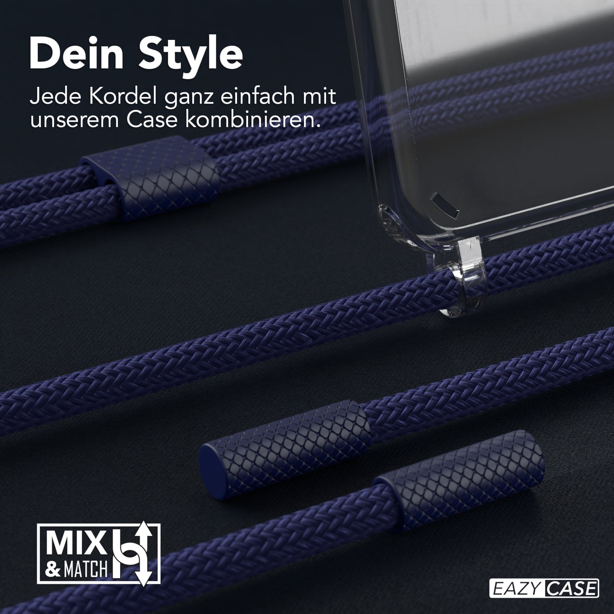 Galaxy S21 Plus 5G Hülle + Uni Kordel