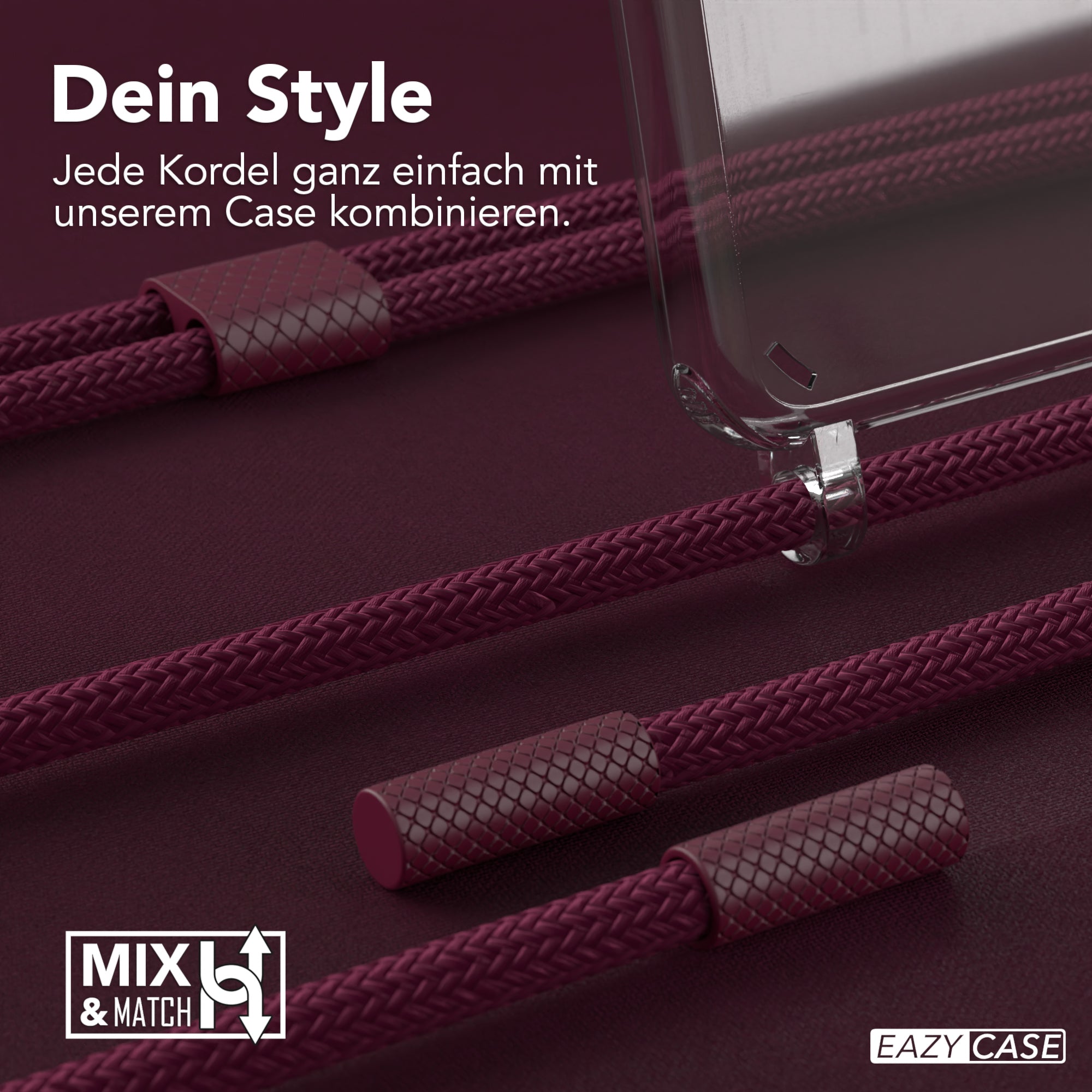 Galaxy S21 Plus 5G Hülle + Uni Kordel