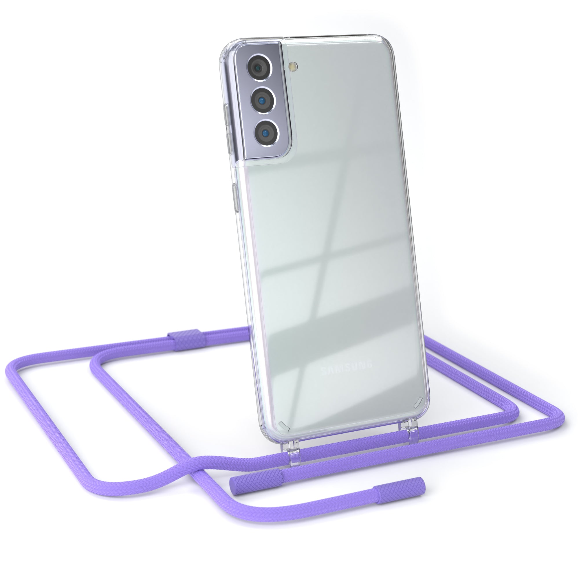 Galaxy S21 Plus 5G Hülle + Uni Kordel