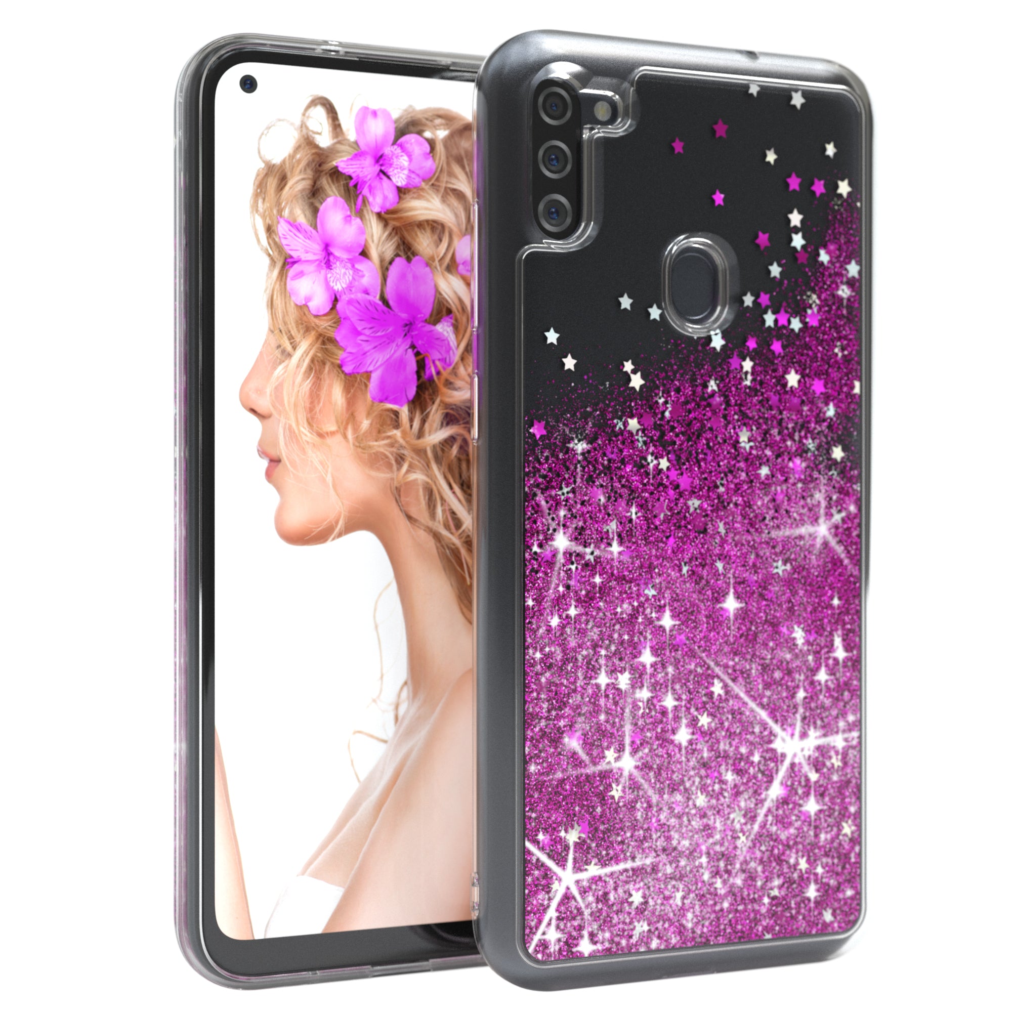 Galaxy M11 Glitzerhülle