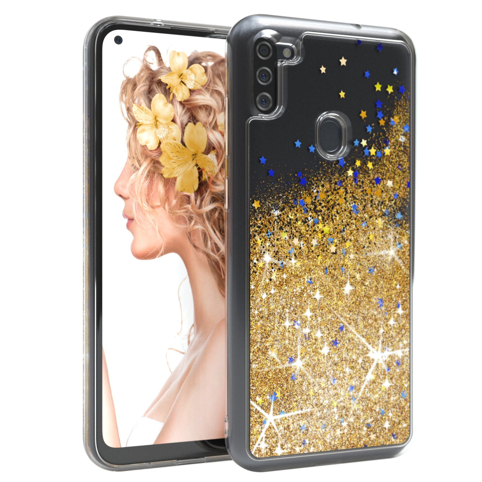 Galaxy M11 Glitzerhülle