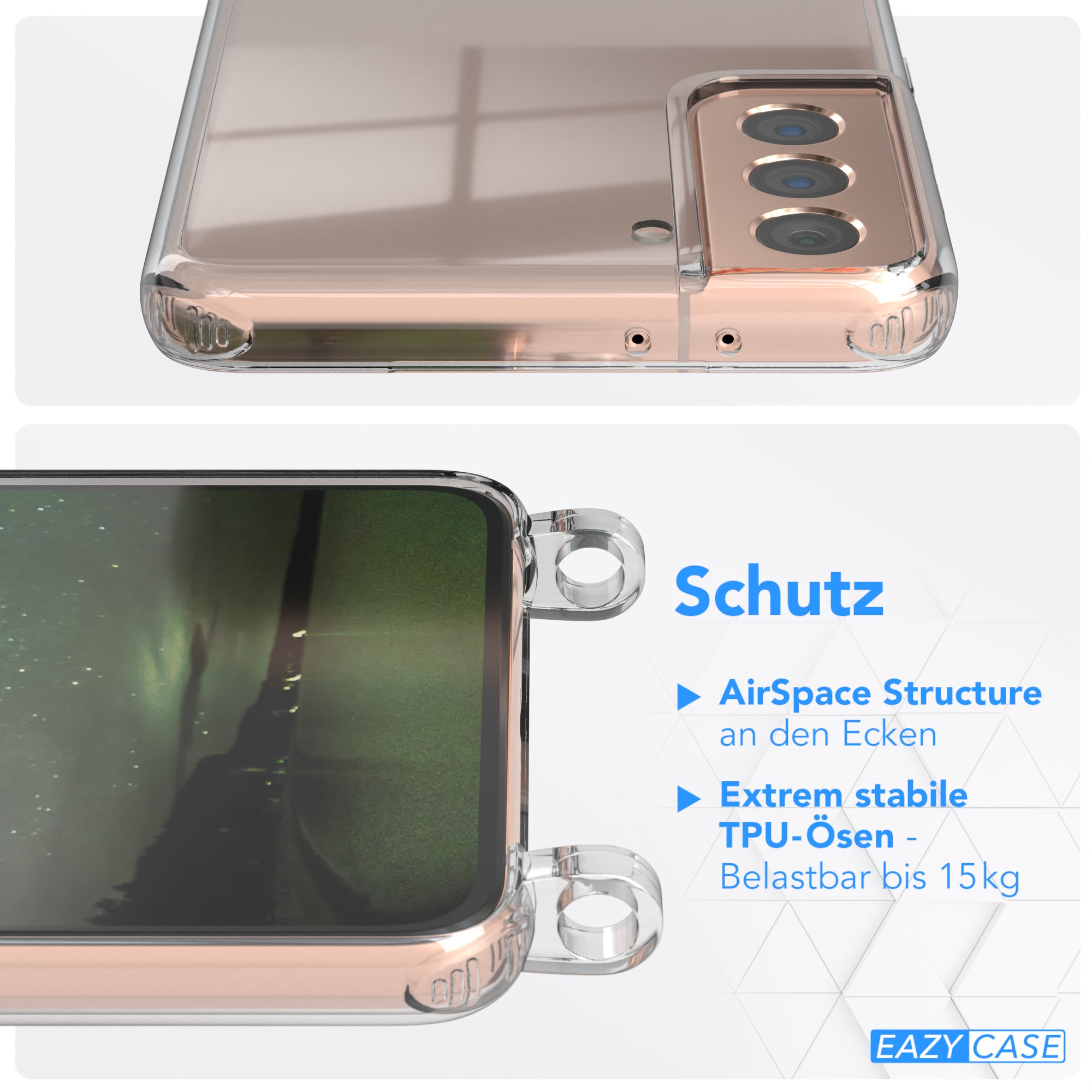 Galaxy S21 Plus 5G Hülle + breites Band