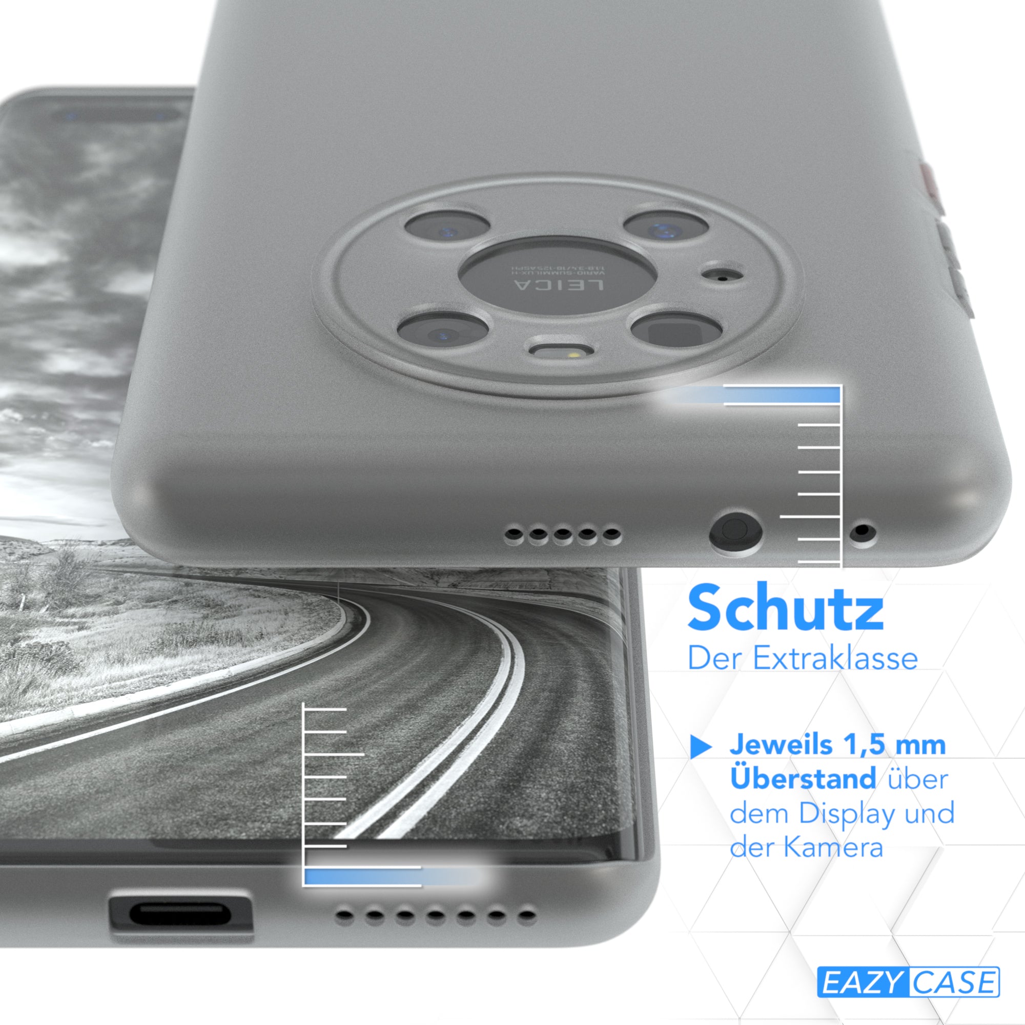 Huawei Mate 40 Pro ultradünnes Slimcover aus TPU