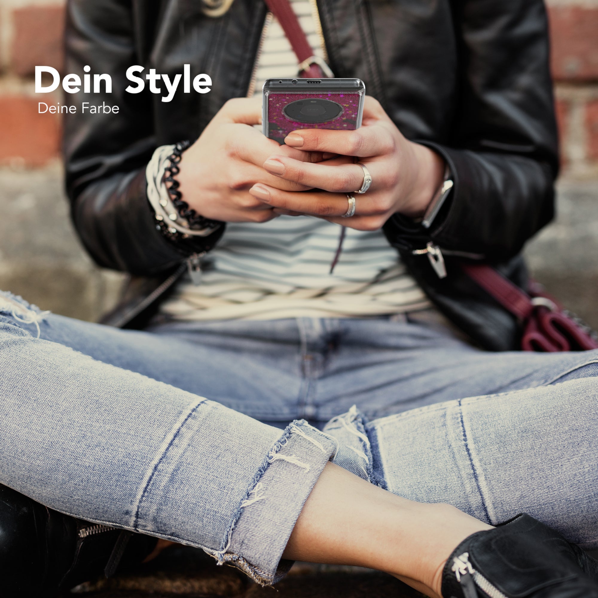 Huawei Mate 40 Pro Glitzerhülle