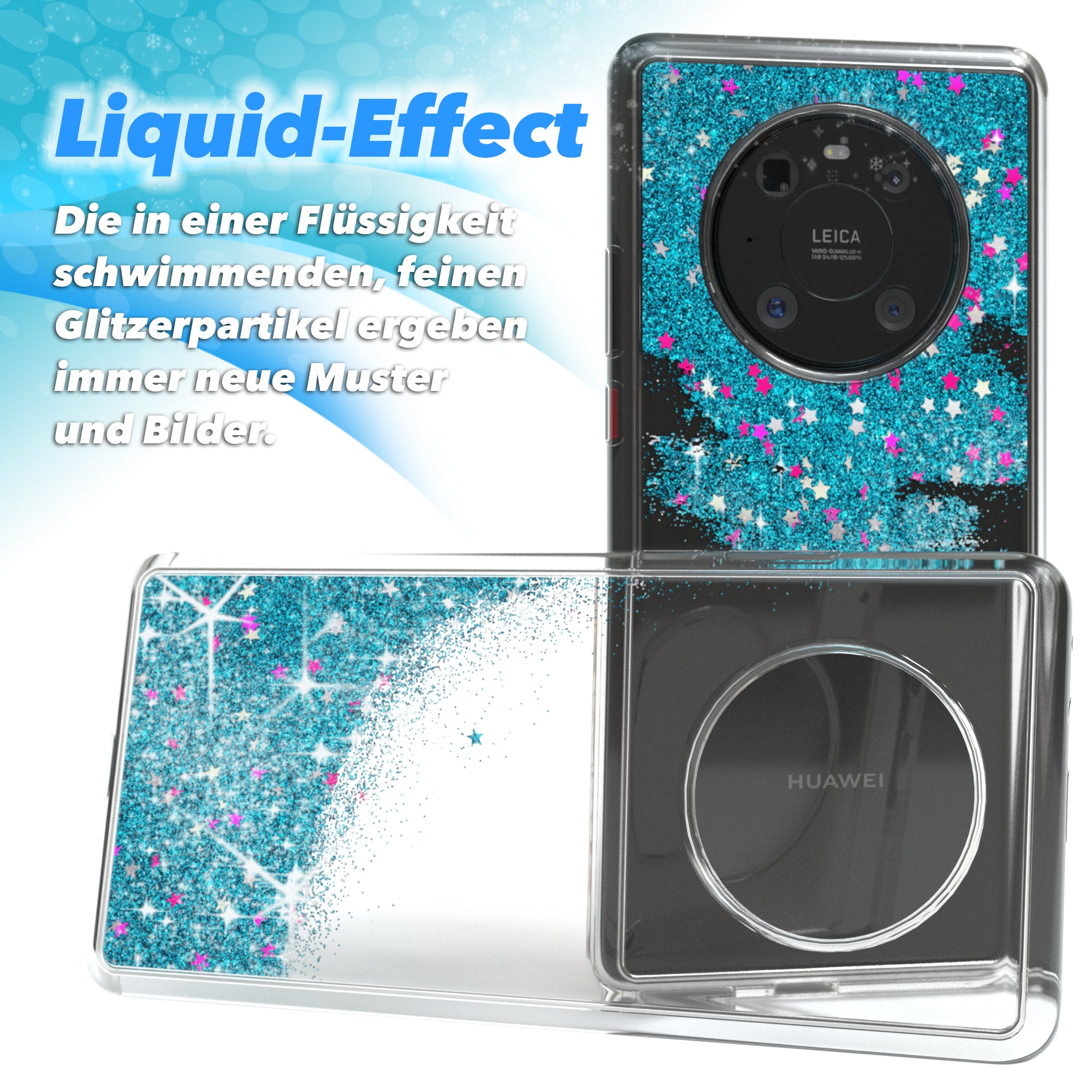 Huawei Mate 40 Pro Glitzerhülle