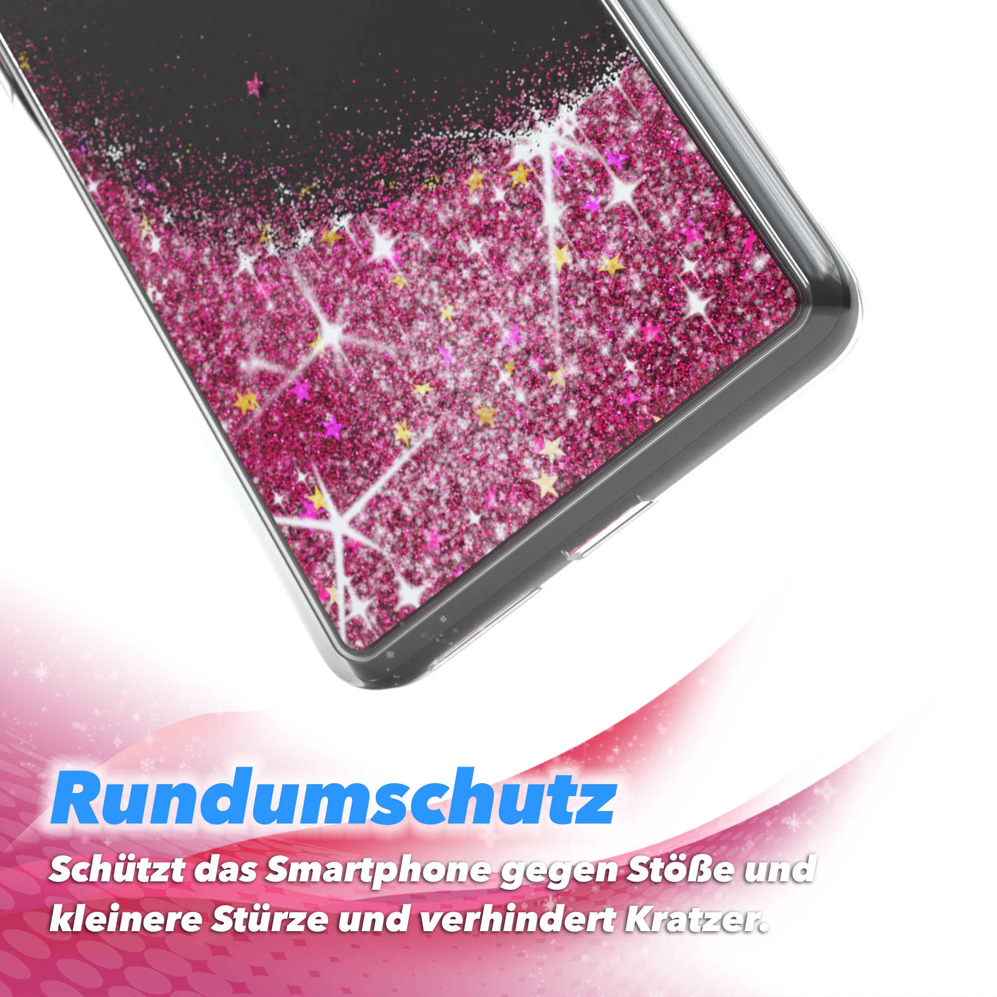 Huawei Mate 40 Pro Glitzerhülle