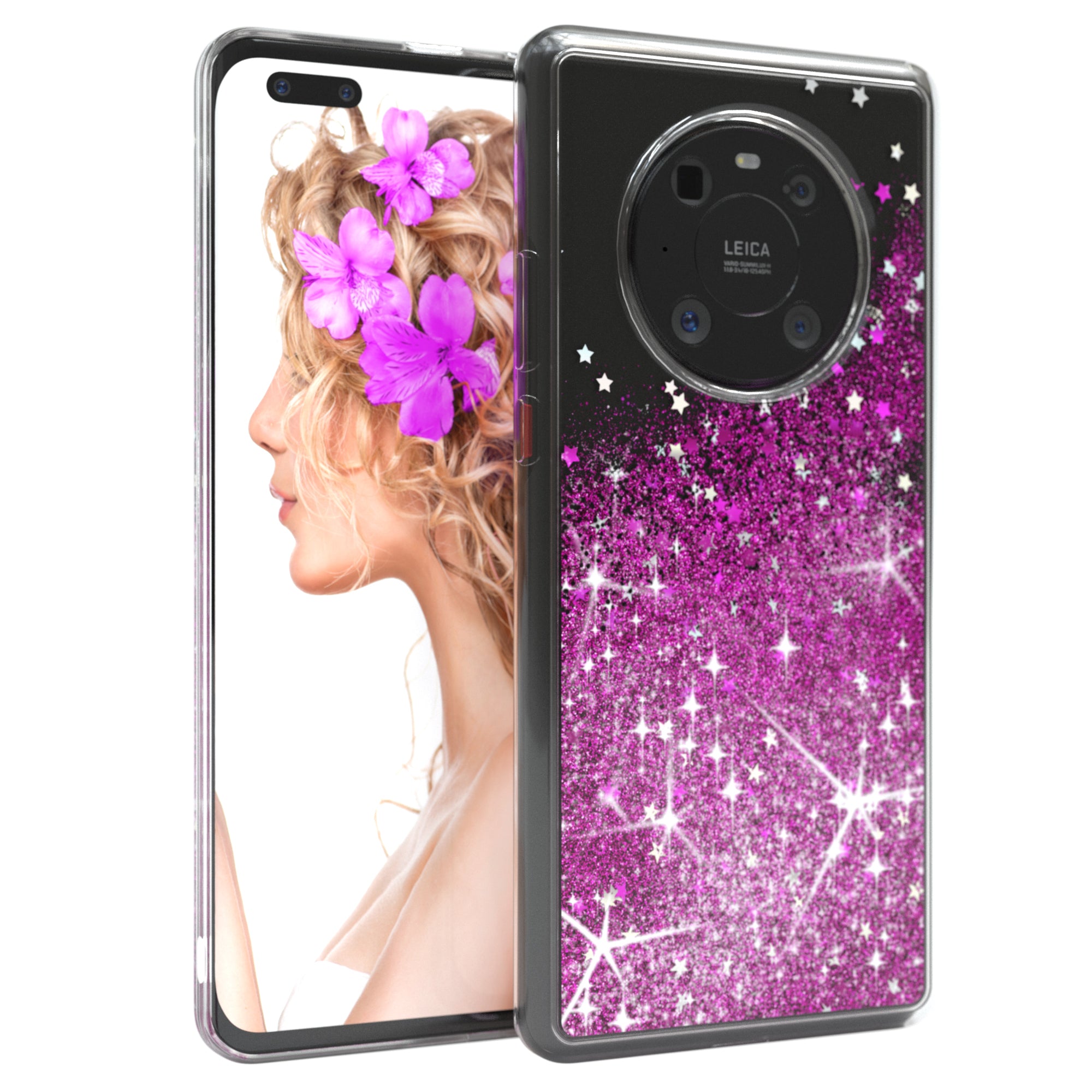 Huawei Mate 40 Pro Glitzerhülle