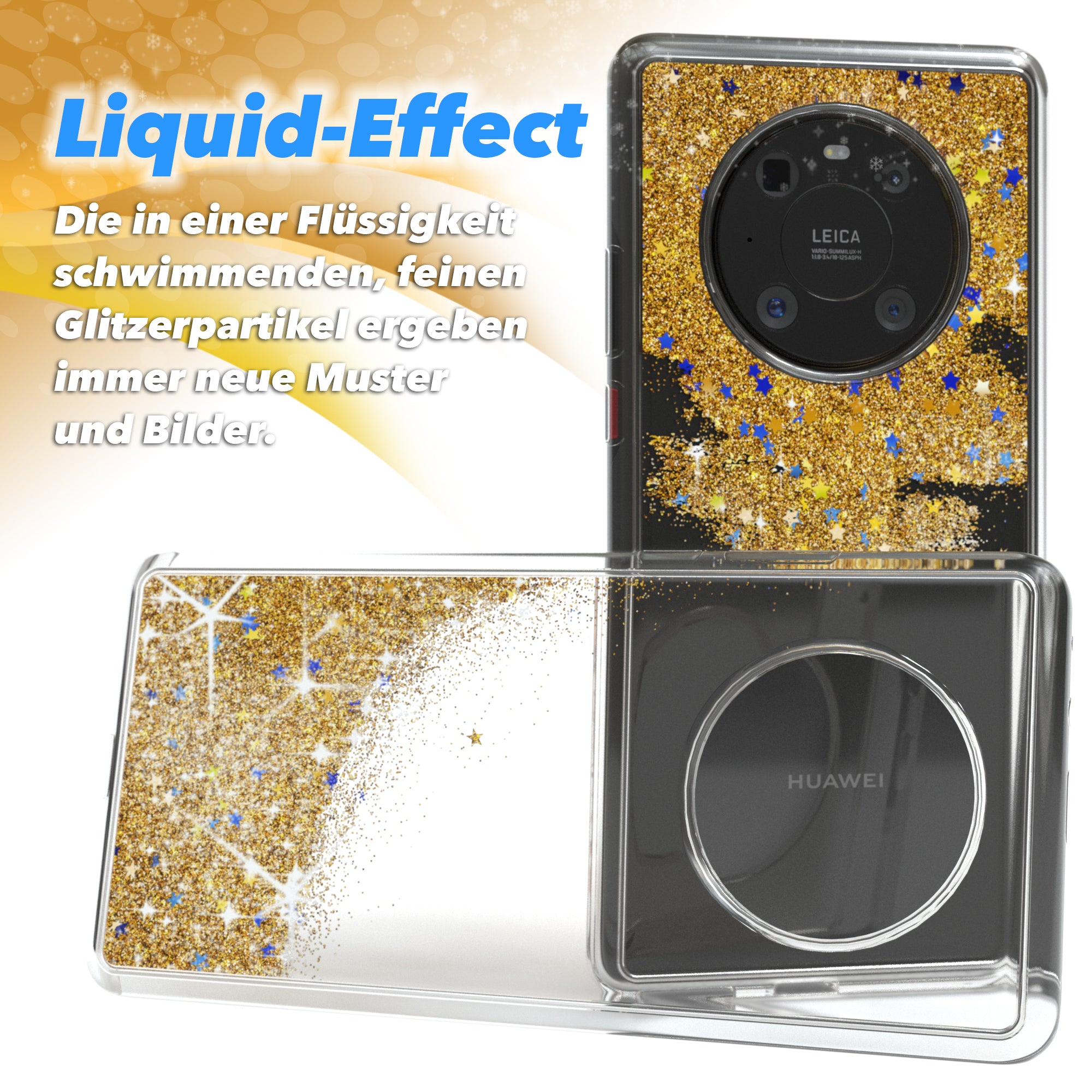 Huawei Mate 40 Pro Glitzerhülle
