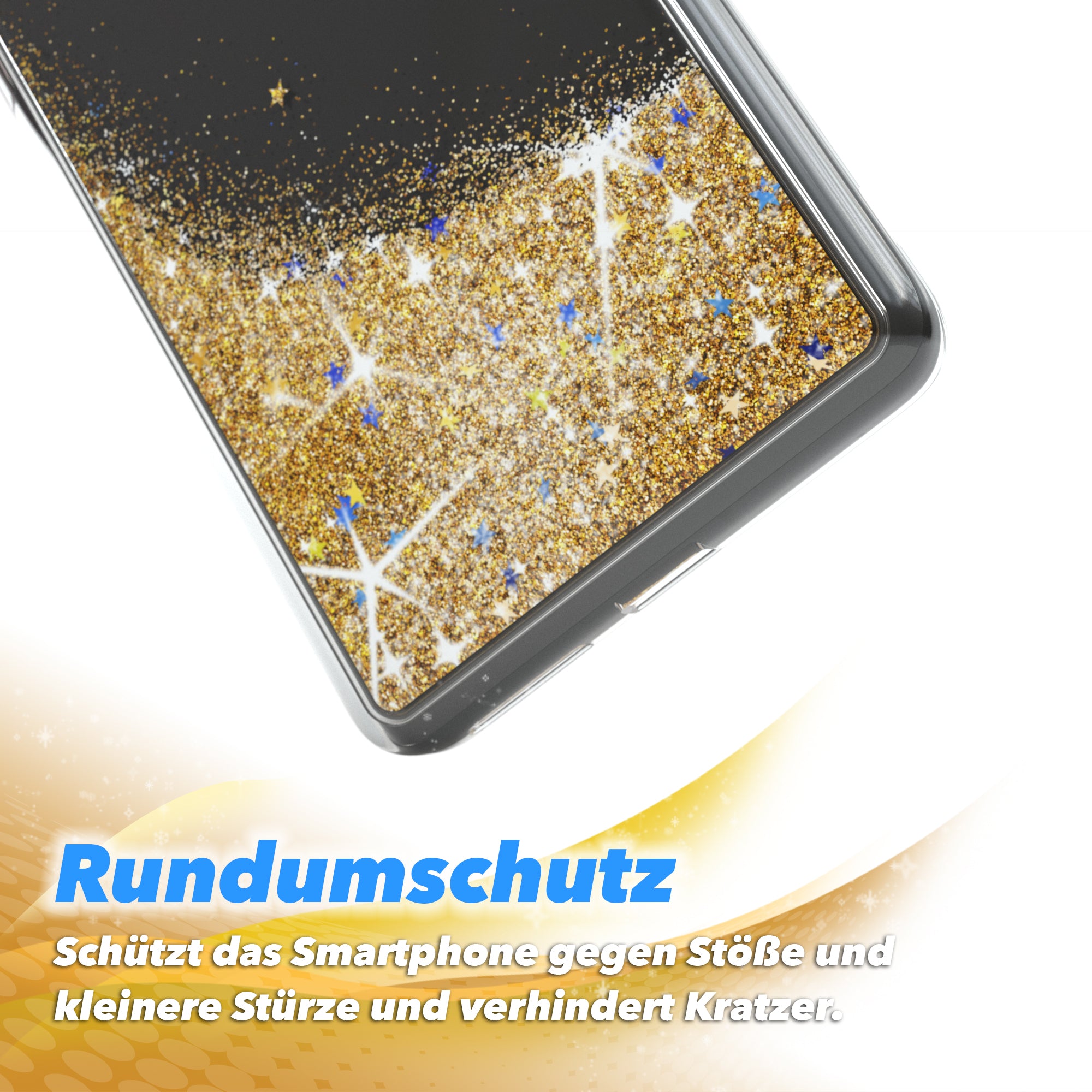 Huawei Mate 40 Pro Glitzerhülle