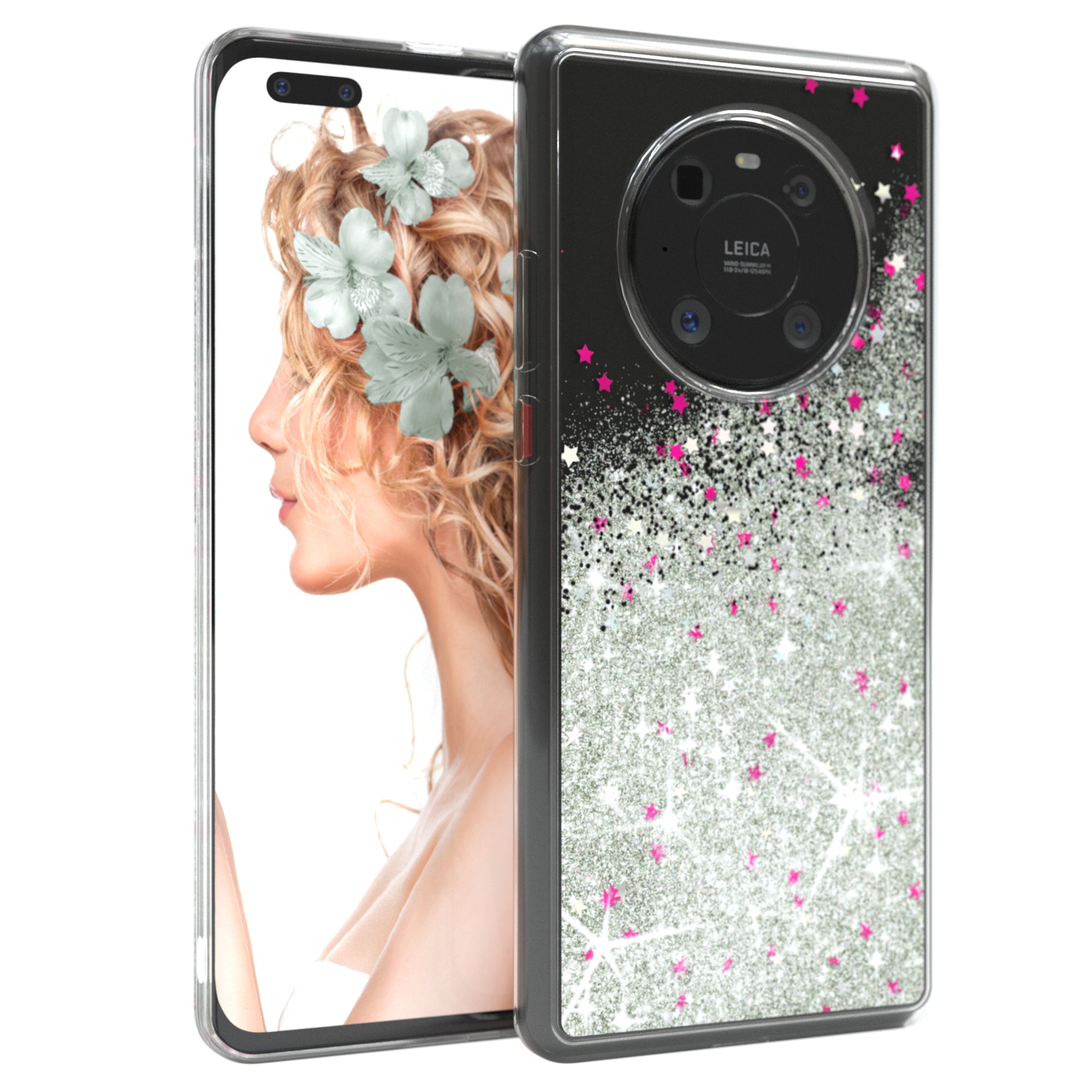 Huawei Mate 40 Pro Glitzerhülle