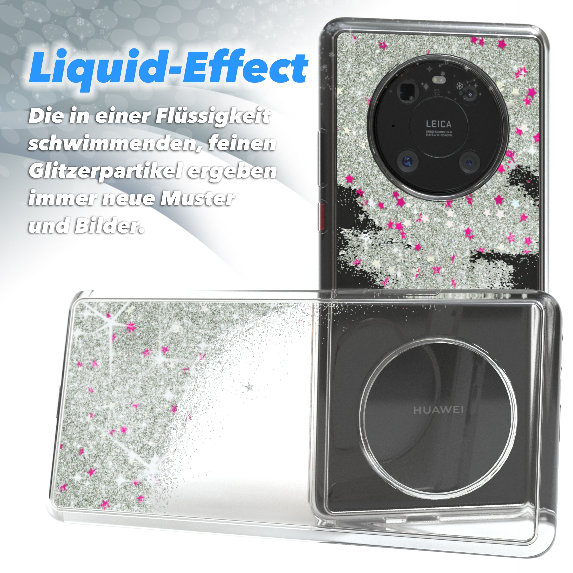 Huawei Mate 40 Pro Glitzerhülle