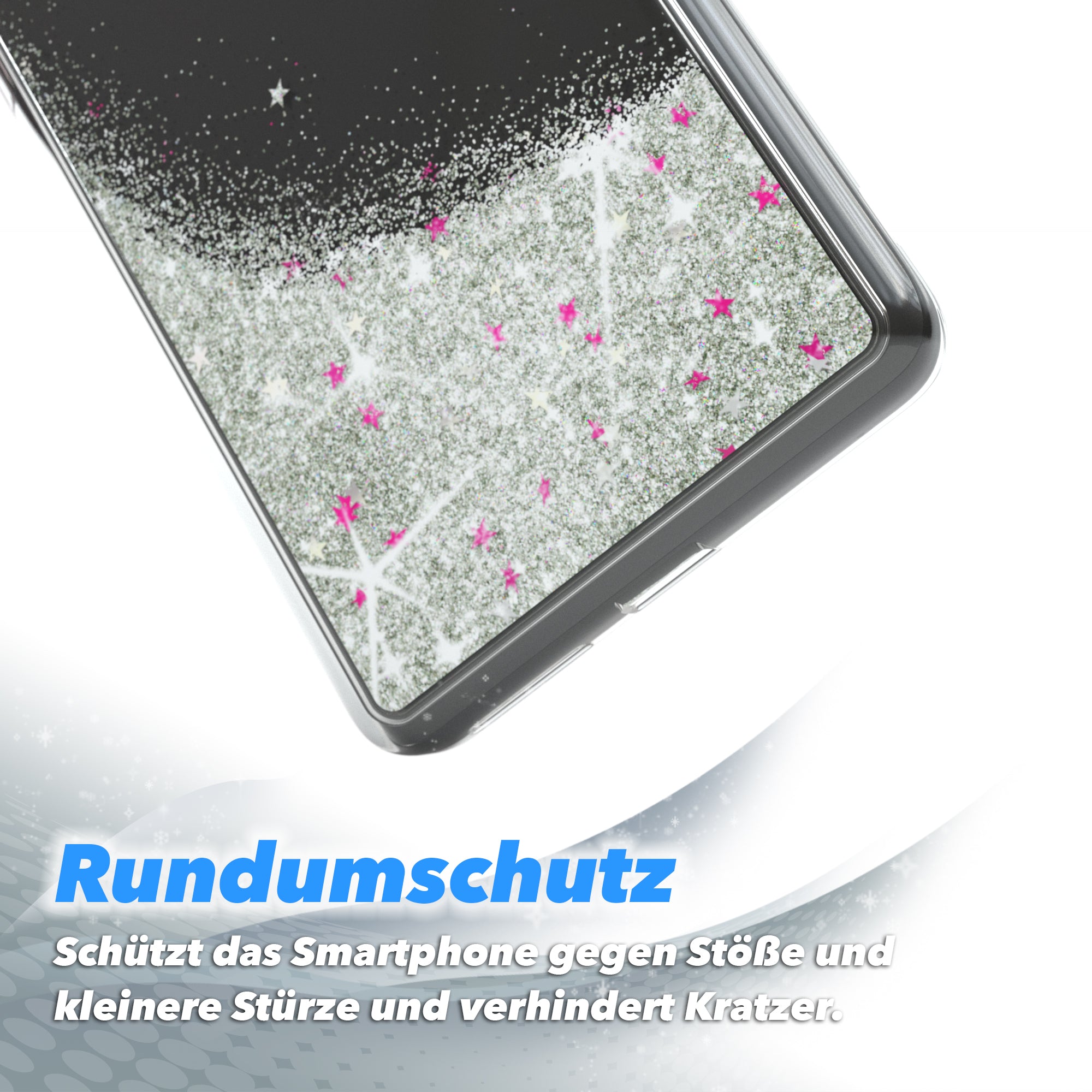 Huawei Mate 40 Pro Glitzerhülle