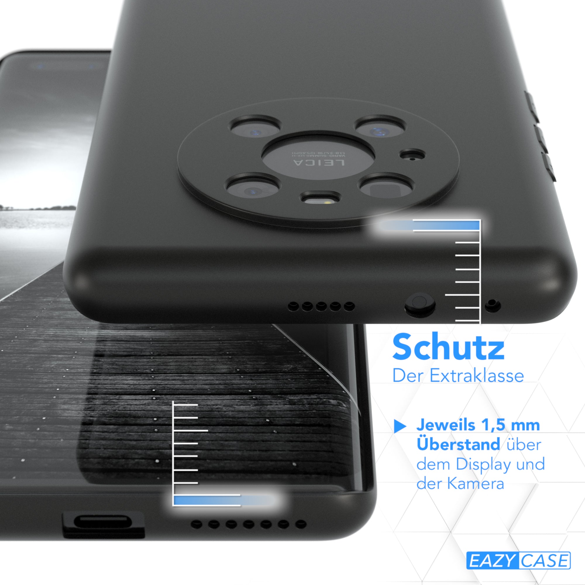Huawei Mate 40 Pro ultradünnes Slimcover aus TPU
