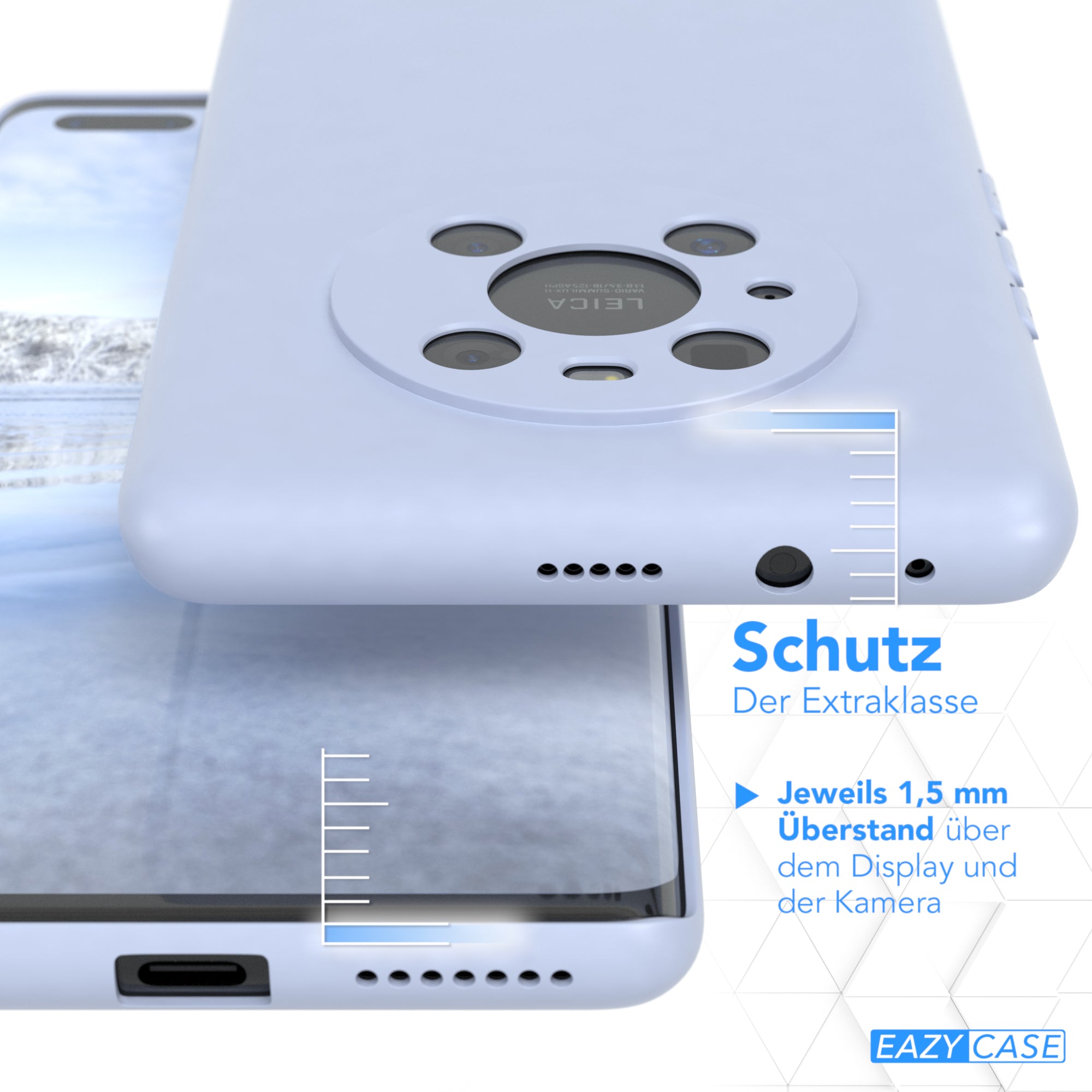Huawei Mate 40 Pro ultradünnes Slimcover aus TPU