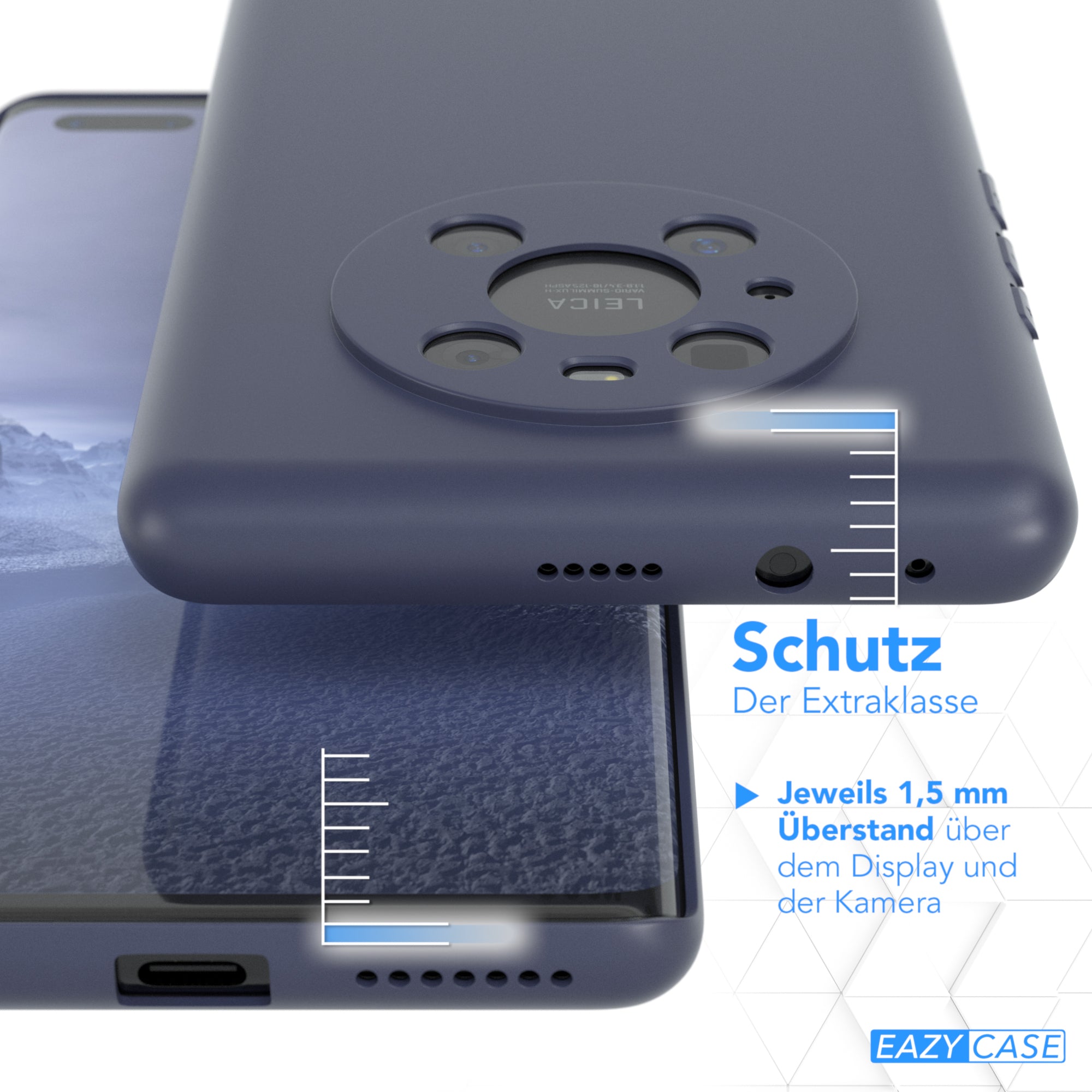 Huawei Mate 40 Pro ultradünnes Slimcover aus TPU