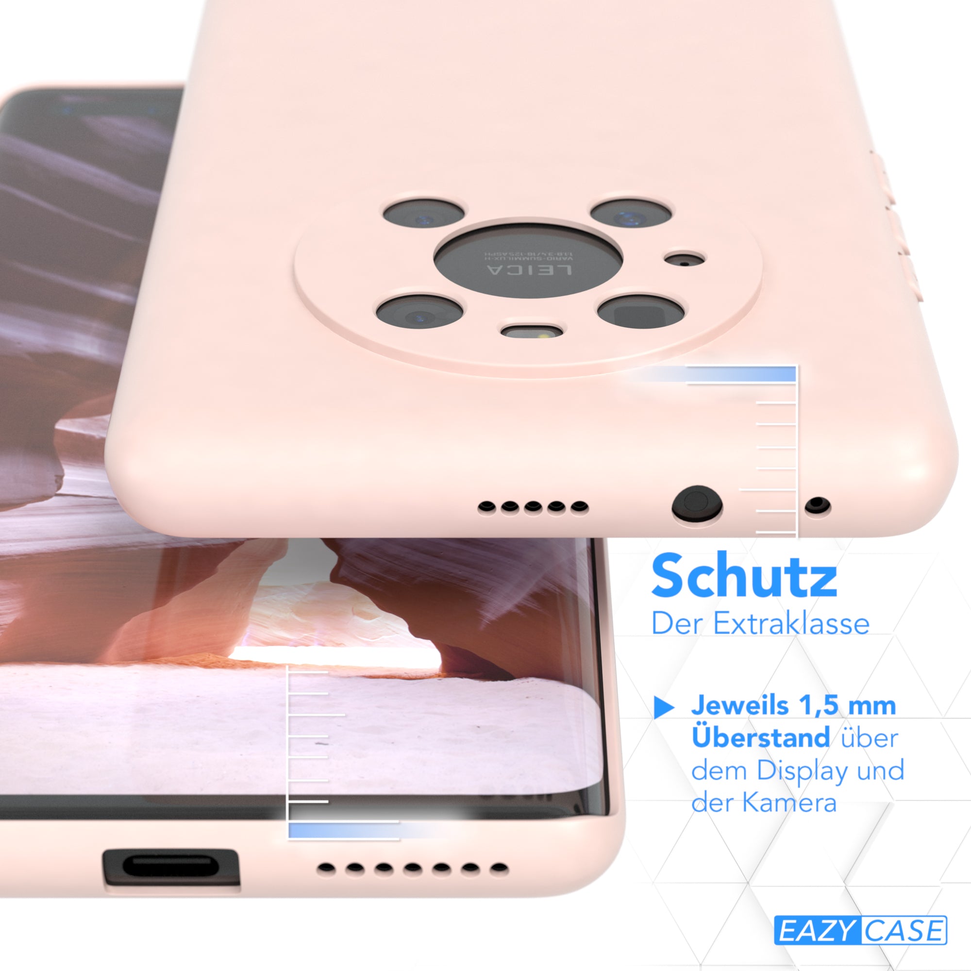 Huawei Mate 40 Pro ultradünnes Slimcover aus TPU