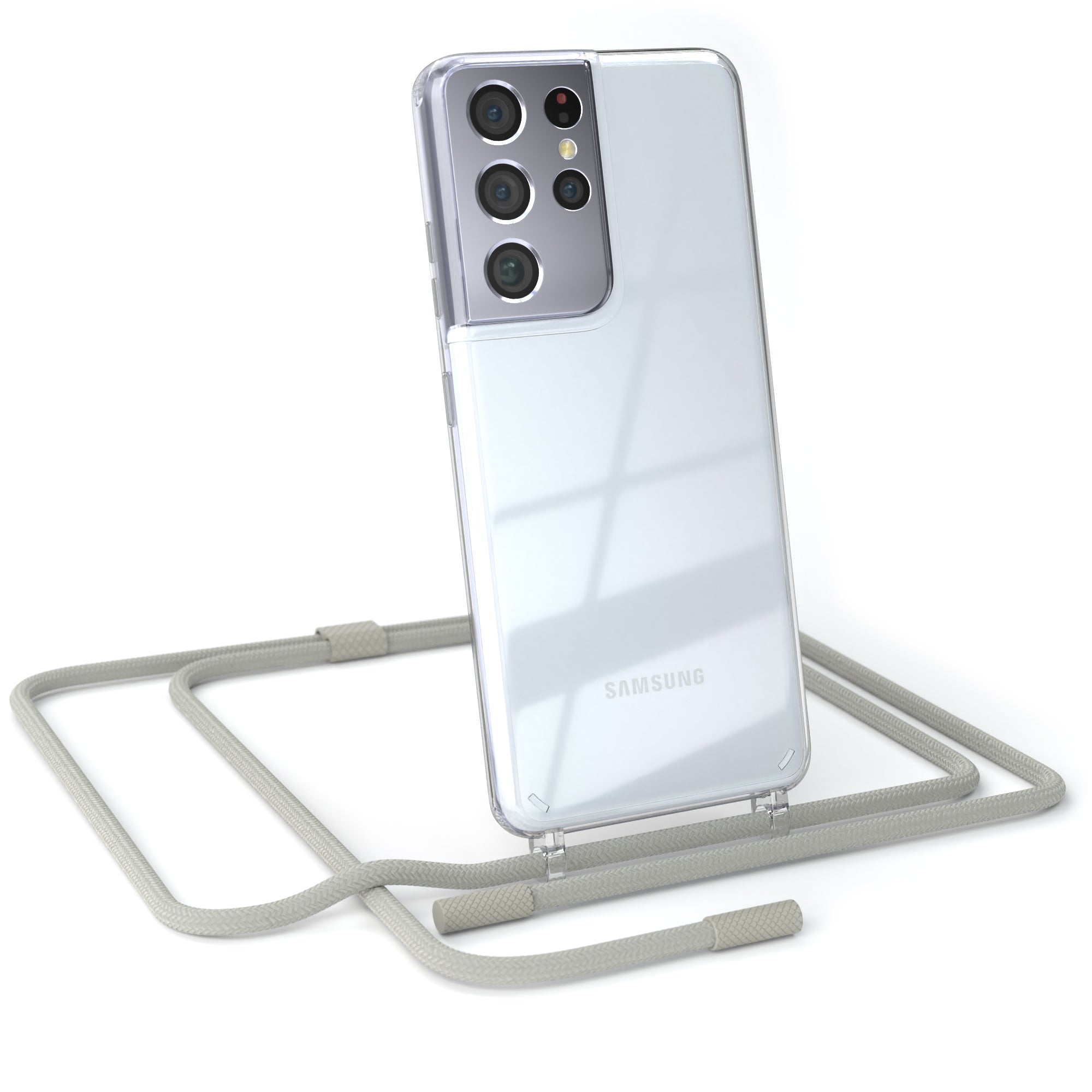 Galaxy S21 Ultra 5G Hülle + Uni Kordel