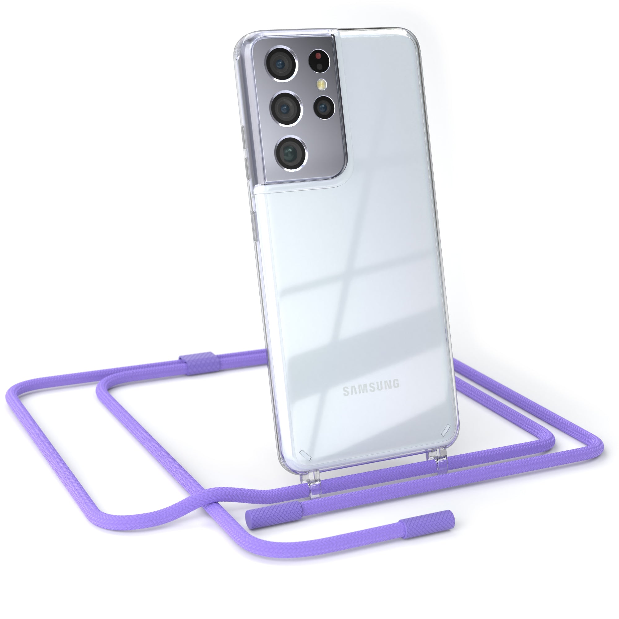 Galaxy S21 Ultra 5G Hülle + Uni Kordel