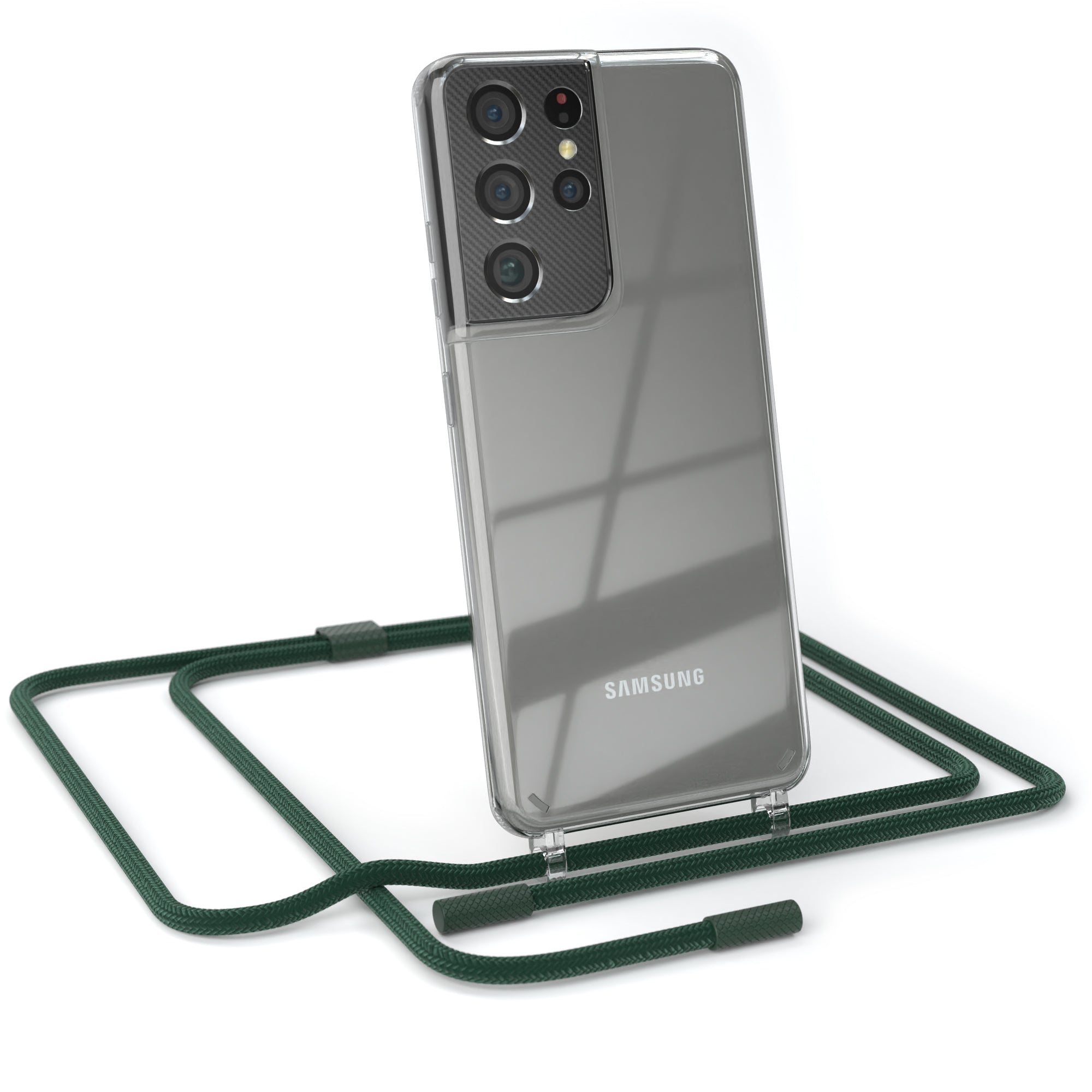 Galaxy S21 Ultra 5G Hülle + Uni Kordel