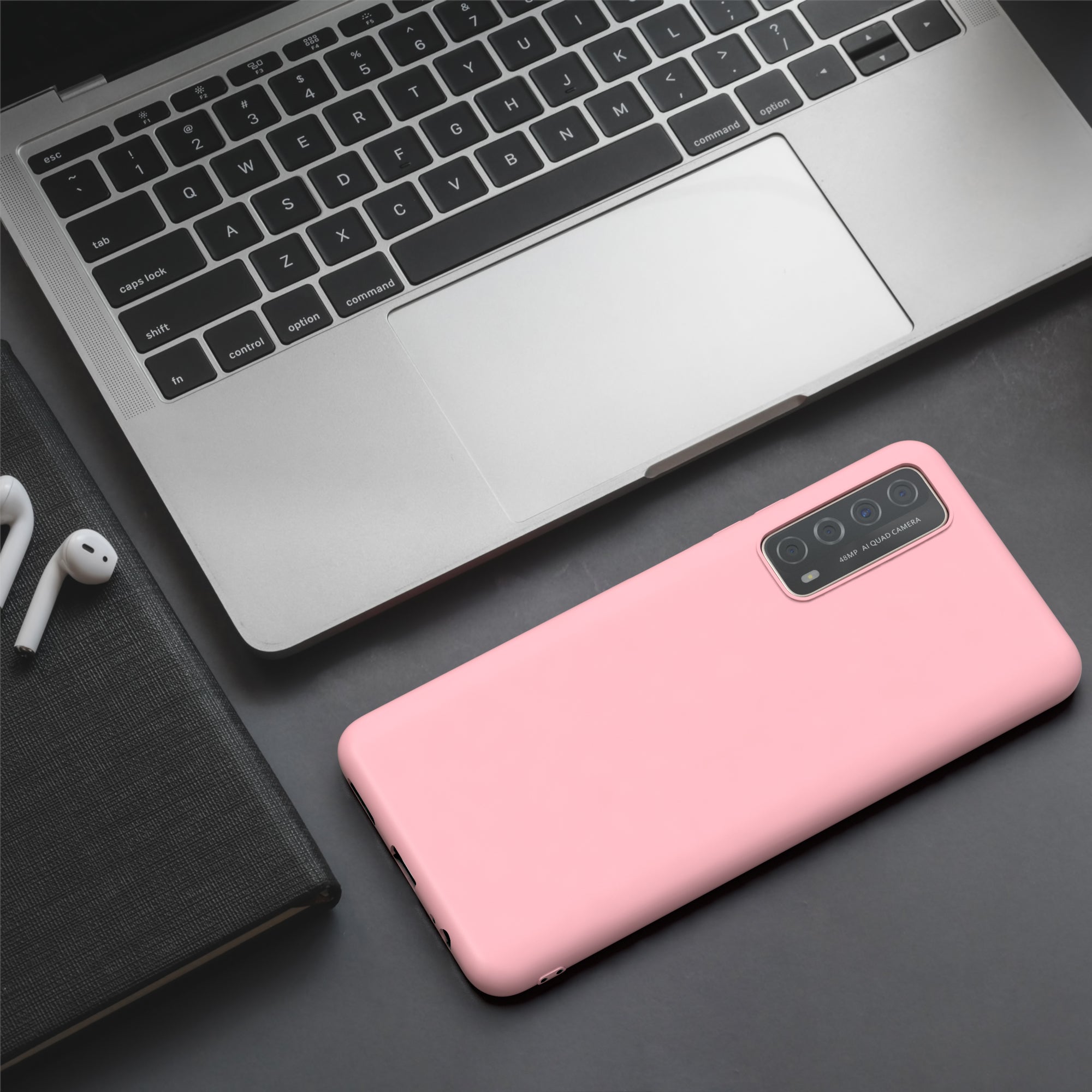 Huawei P Smart 2021 / Y7a ultradünnes Slimcover aus TPU