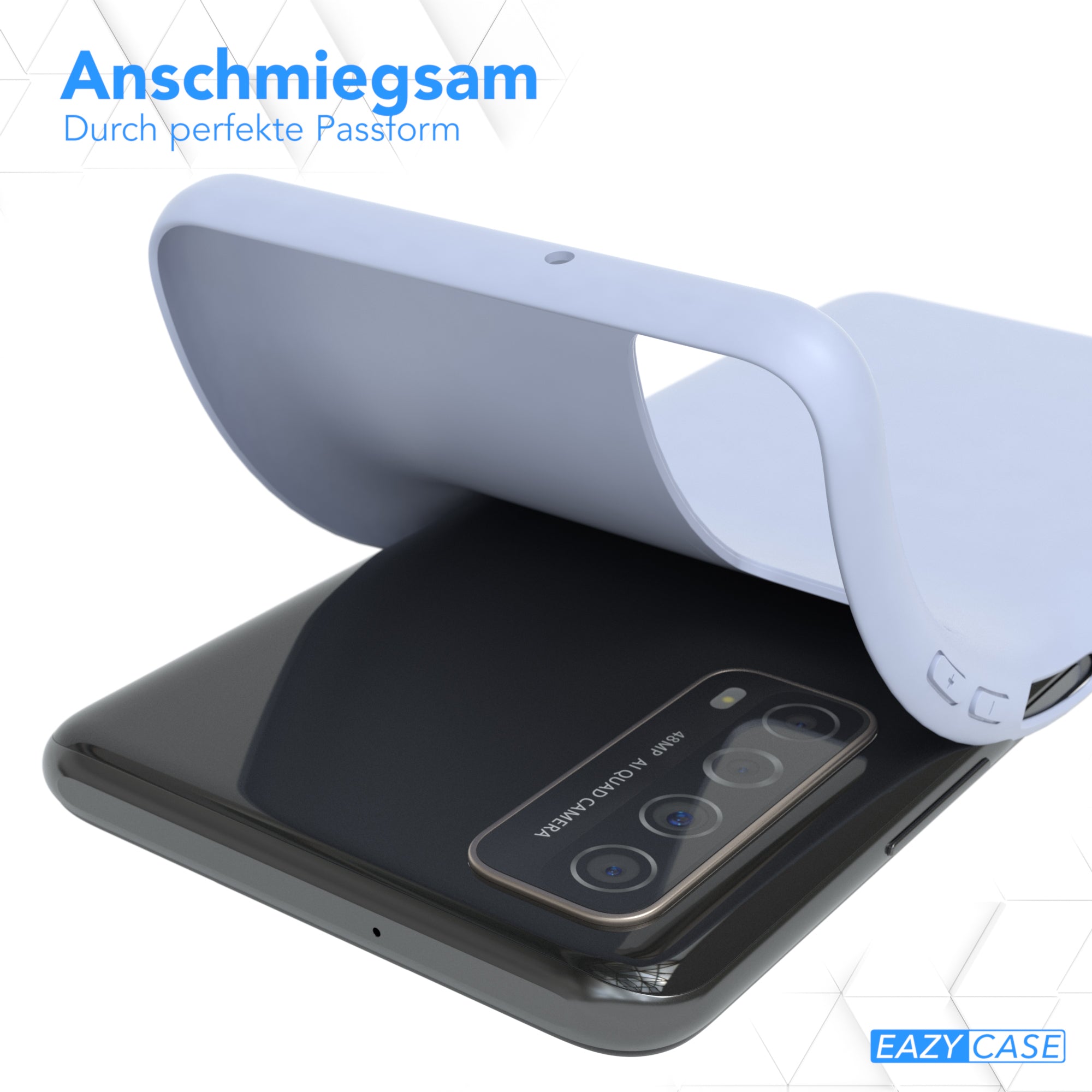 Huawei P Smart 2021 / Y7a ultradünnes Slimcover aus TPU
