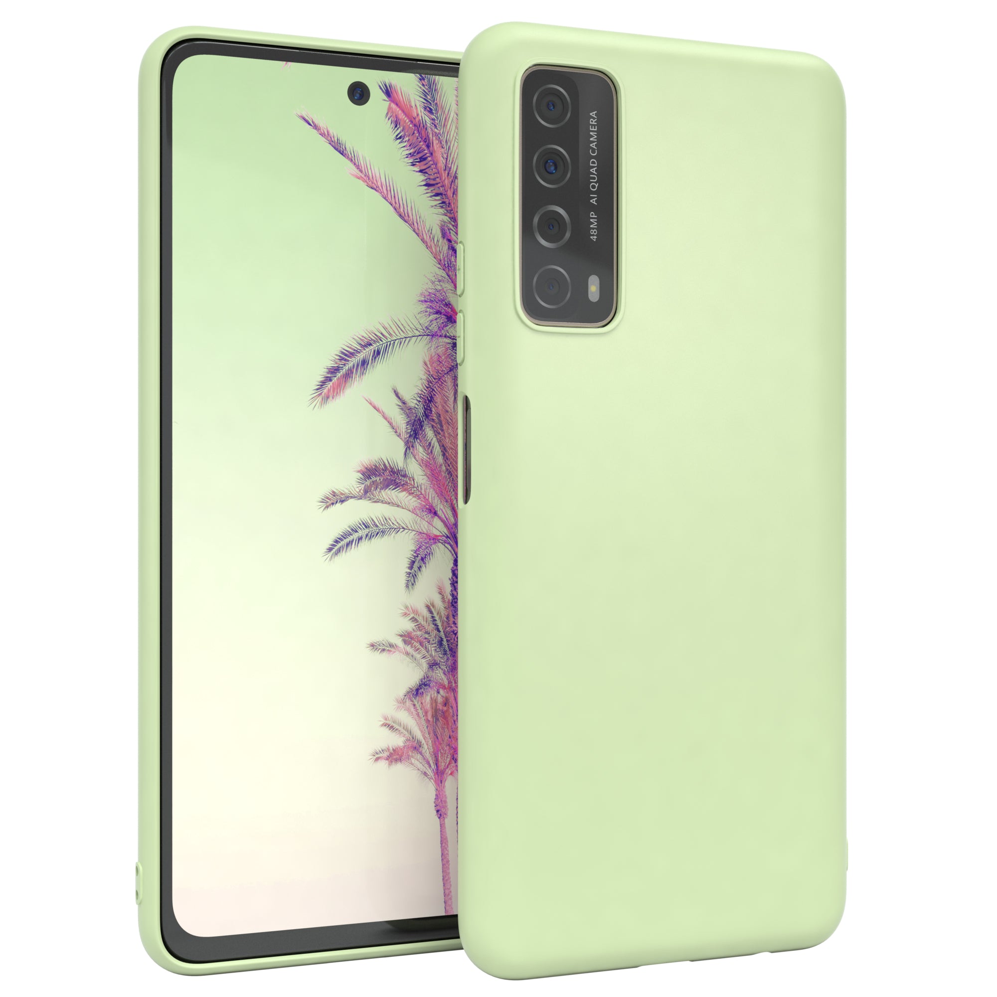 Huawei P Smart 2021 / Y7a ultradünnes Slimcover aus TPU