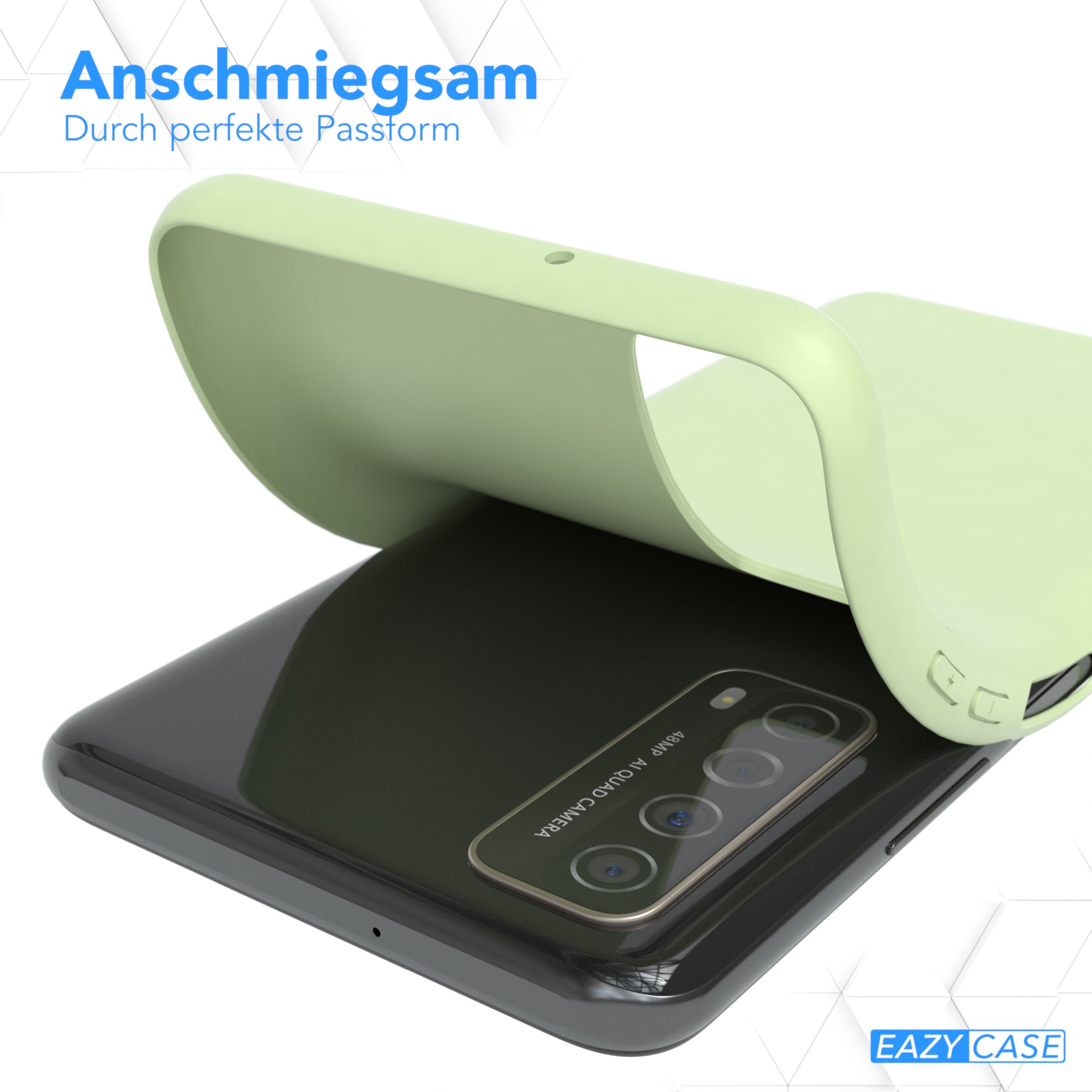 Huawei P Smart 2021 / Y7a ultradünnes Slimcover aus TPU