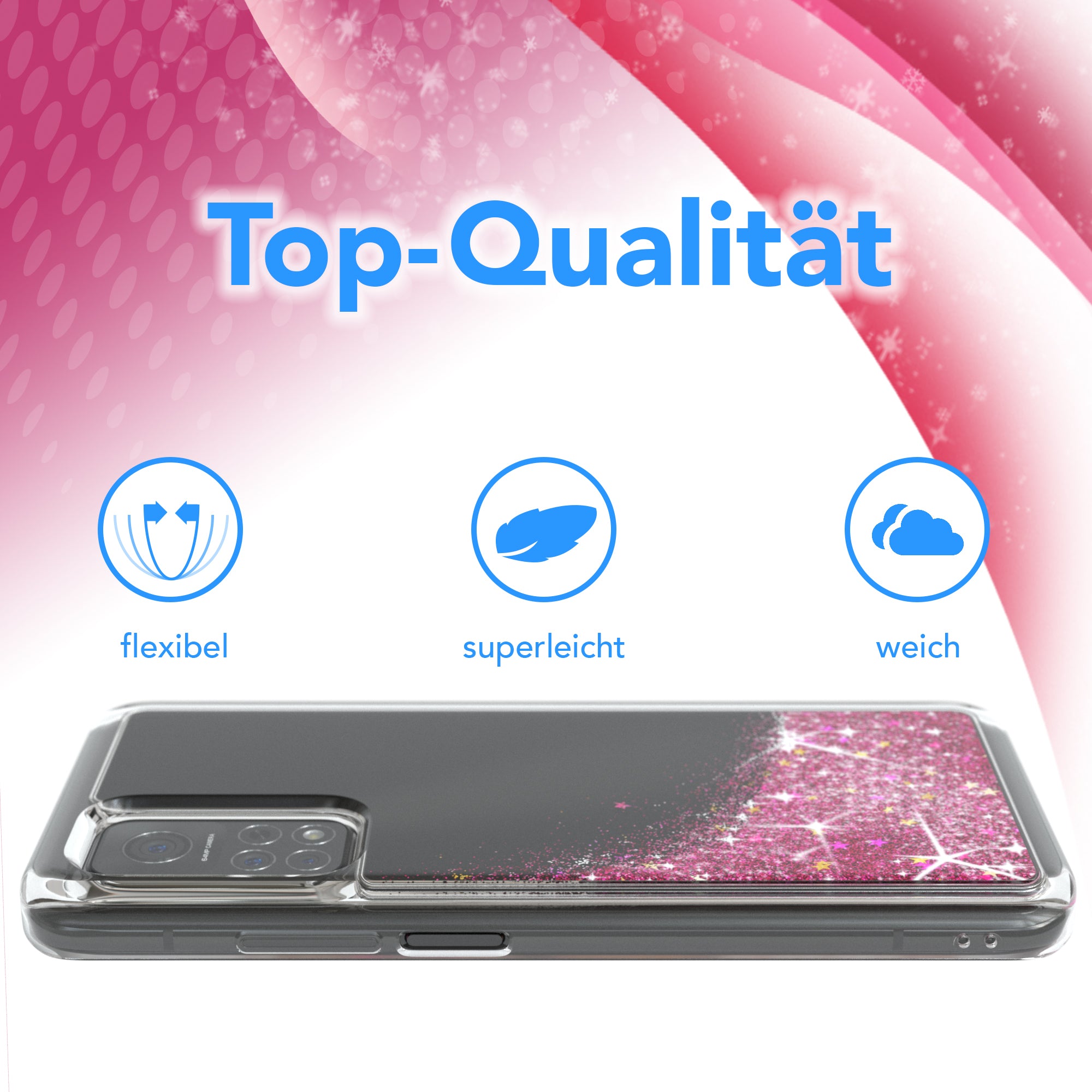 Xiaomi Mi 10T / 10T Pro Glitzerhülle