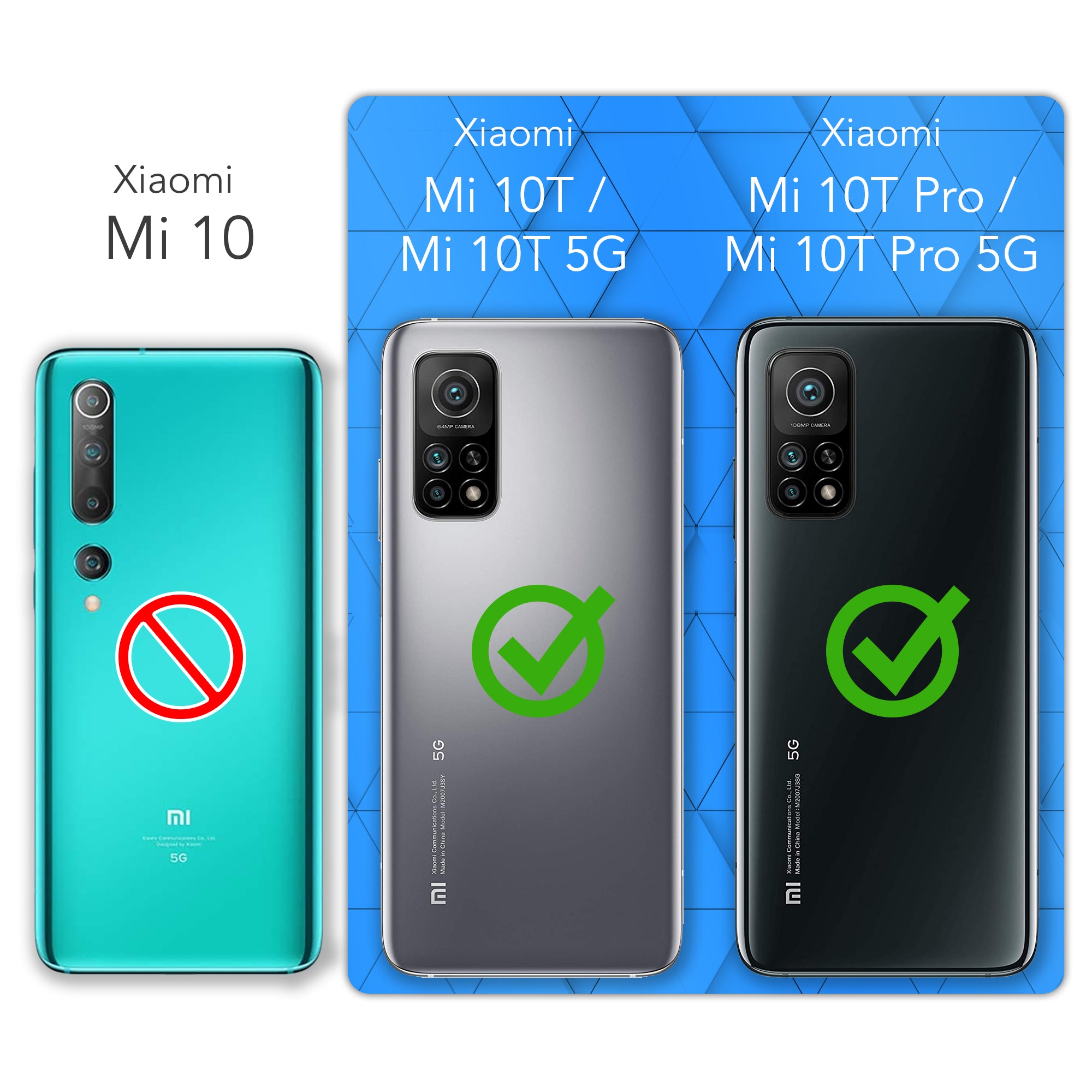 Xiaomi Mi 10T / 10T Pro Glitzerhülle