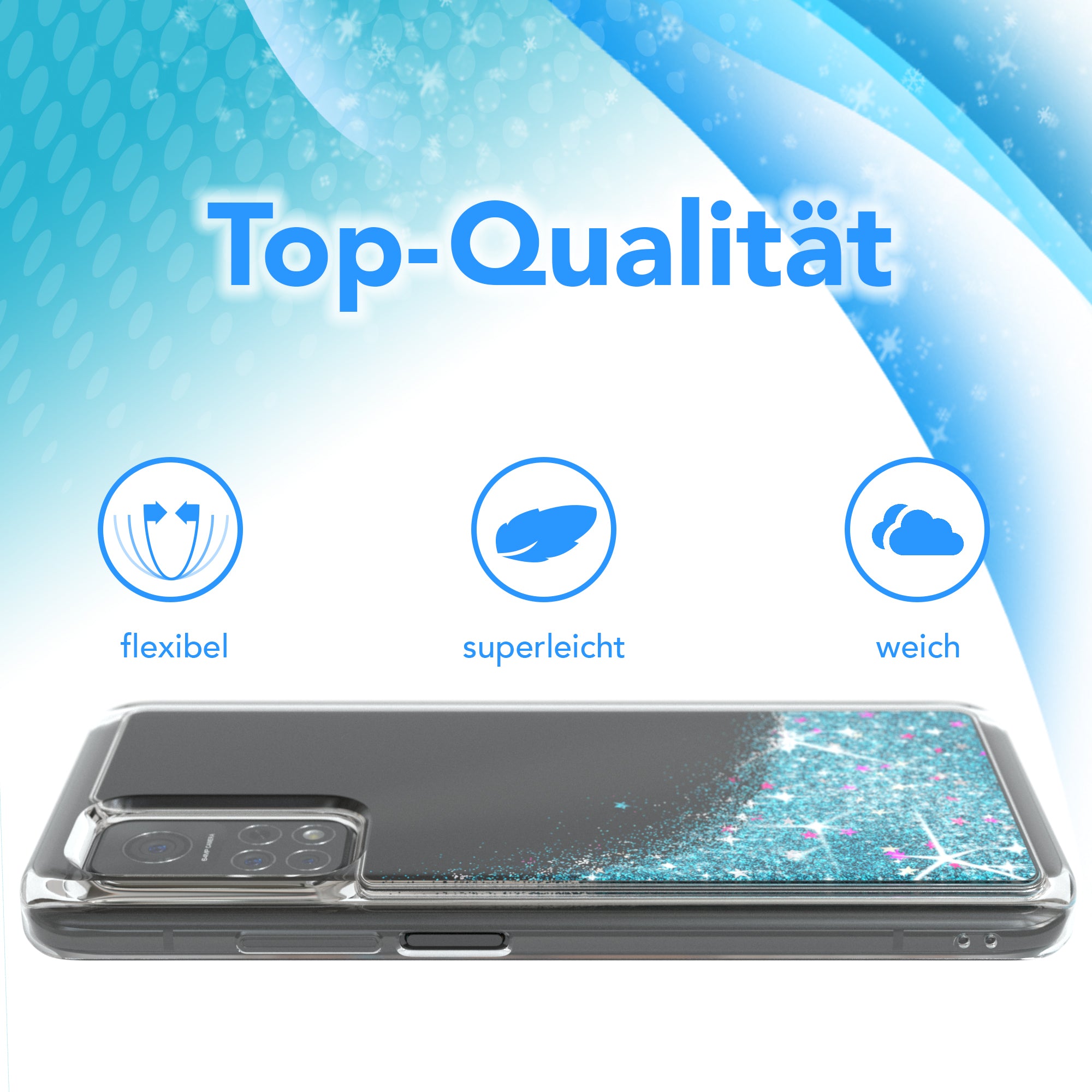 Xiaomi Mi 10T / 10T Pro Glitzerhülle