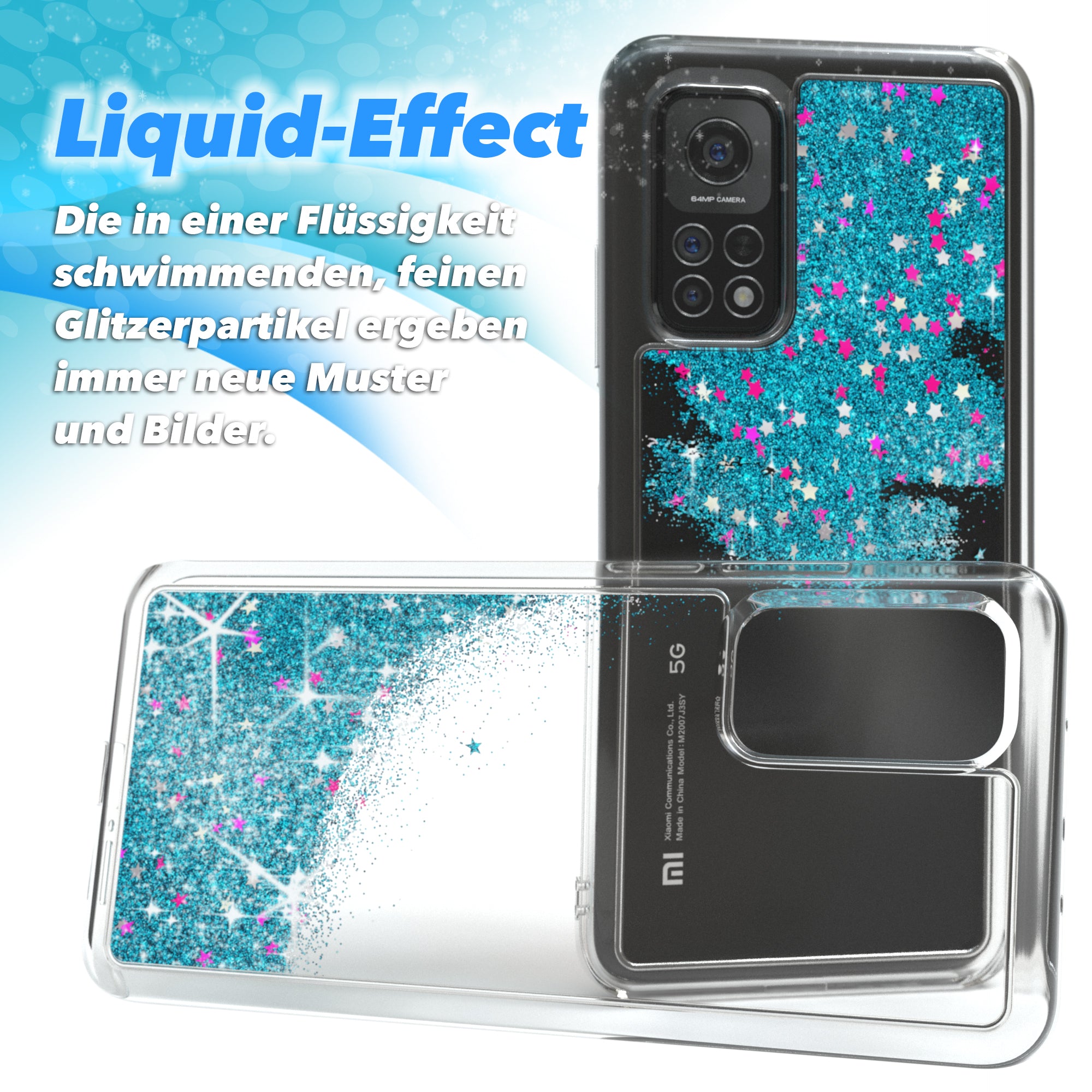 Xiaomi Mi 10T / 10T Pro Glitzerhülle