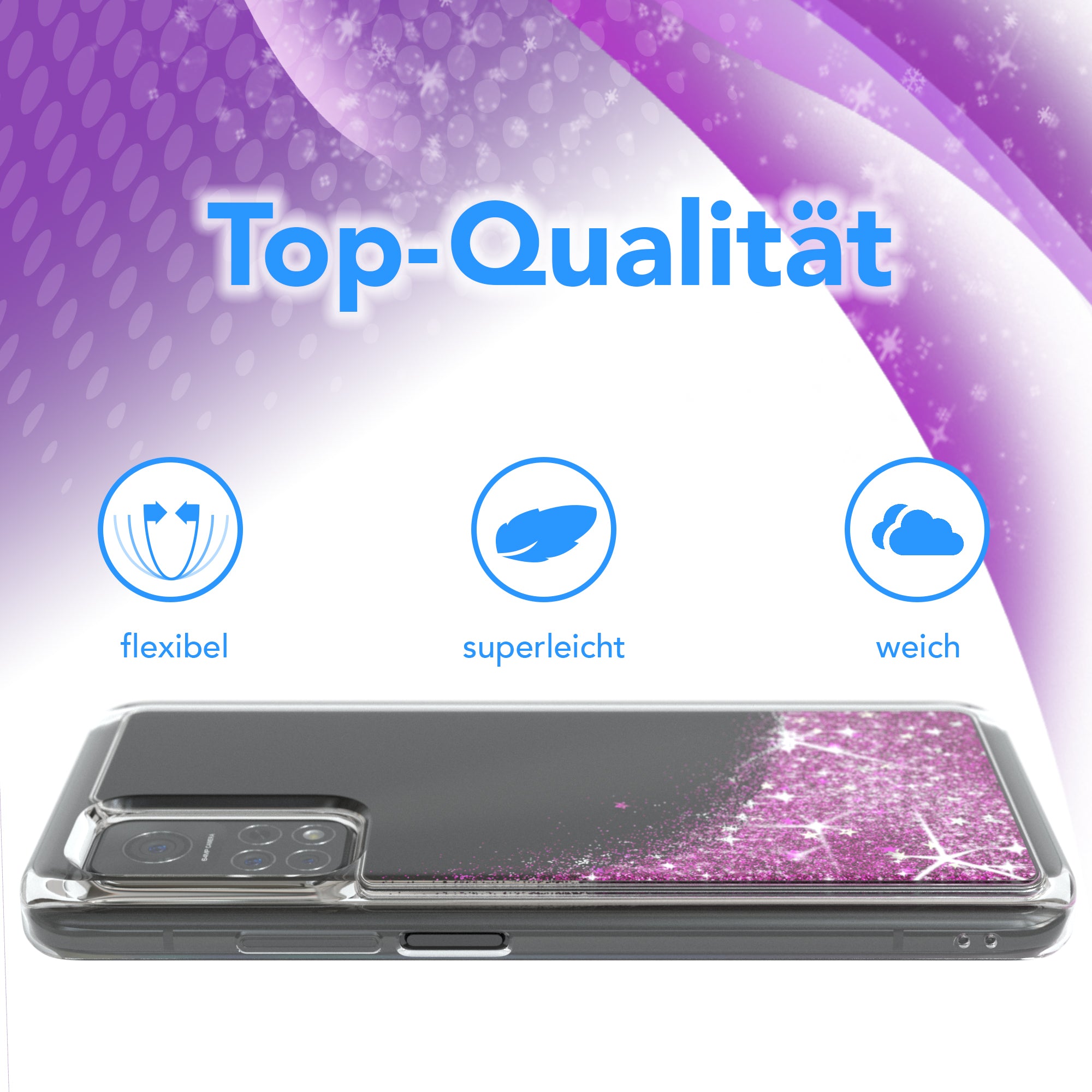 Xiaomi Mi 10T / 10T Pro Glitzerhülle