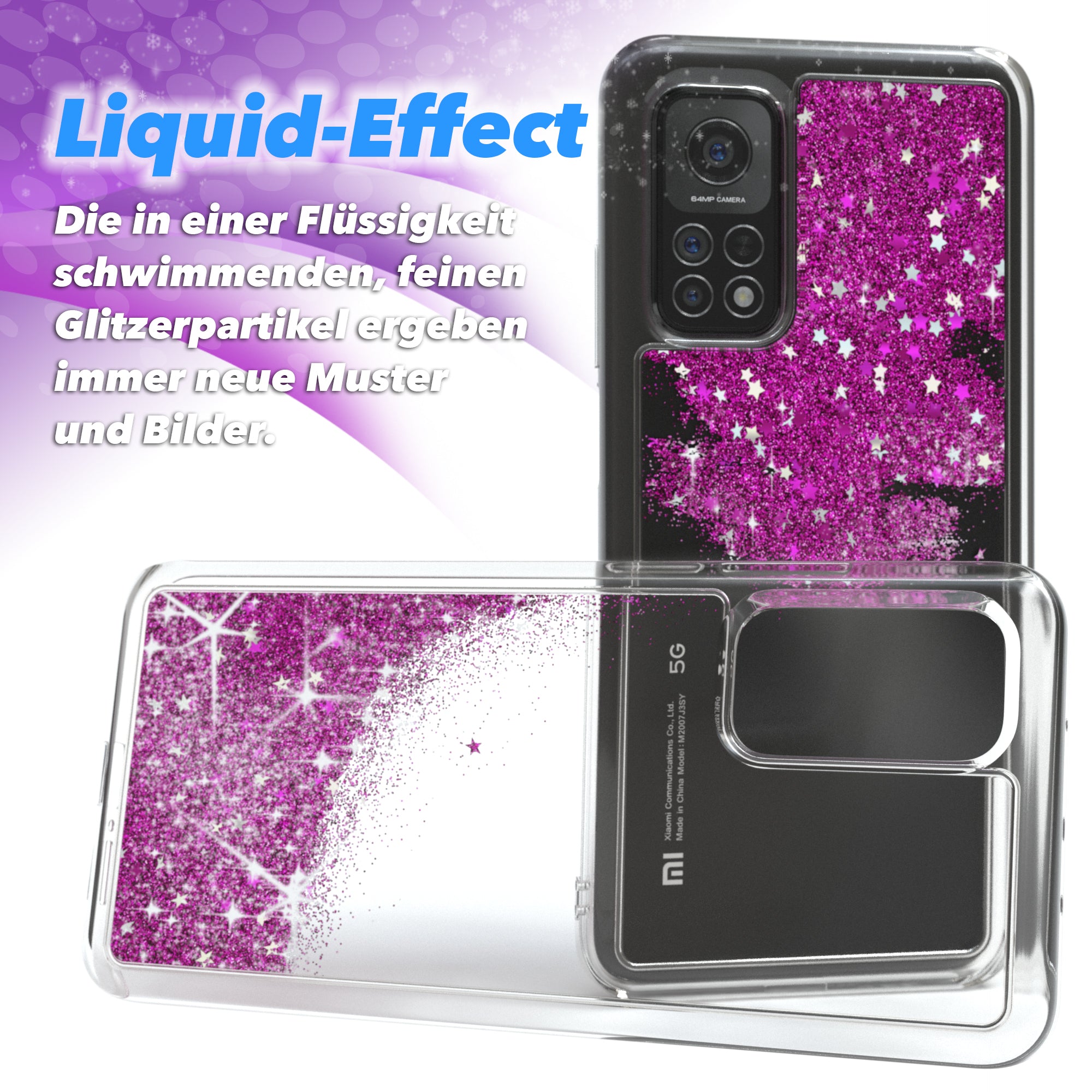 Xiaomi Mi 10T / 10T Pro Glitzerhülle